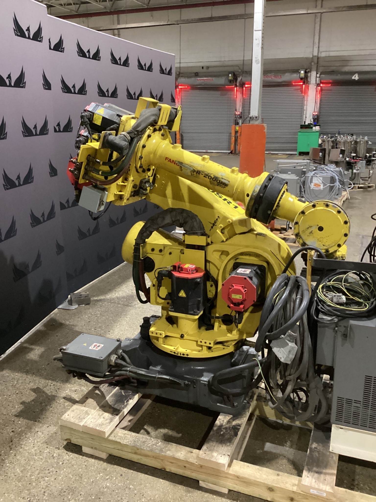 FANUC R-2000iB/210F Complete w/ R-30iB Controls USED 6