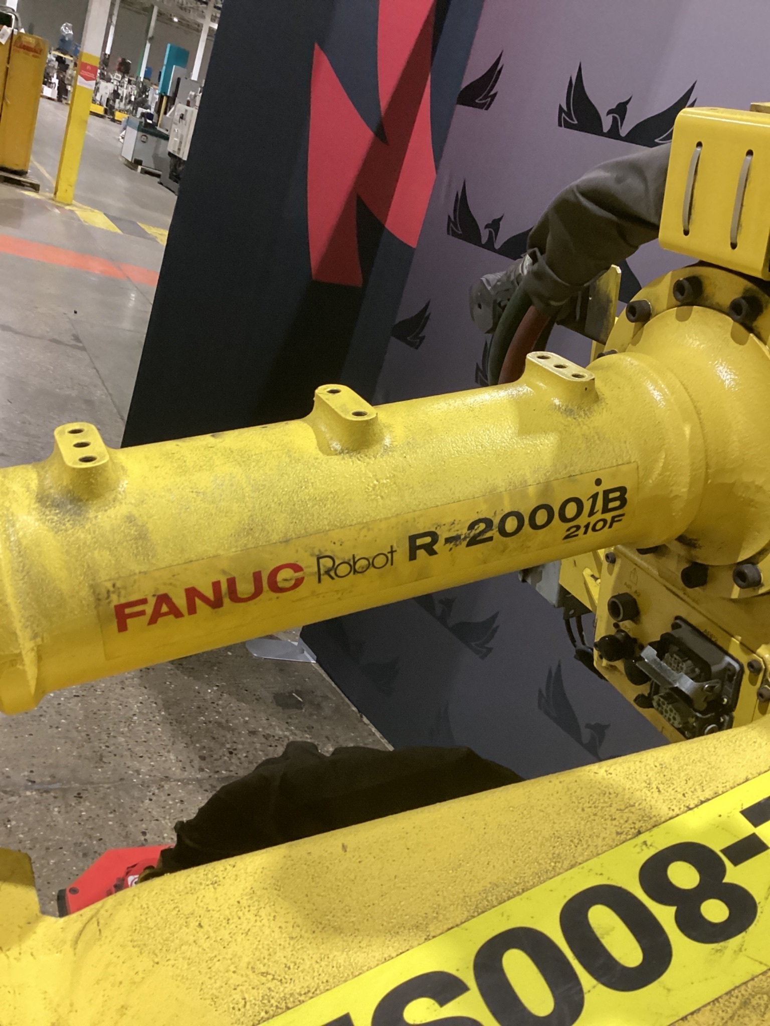 FANUC R-2000iB/210F Complete w/ R-30iB Controls USED 8