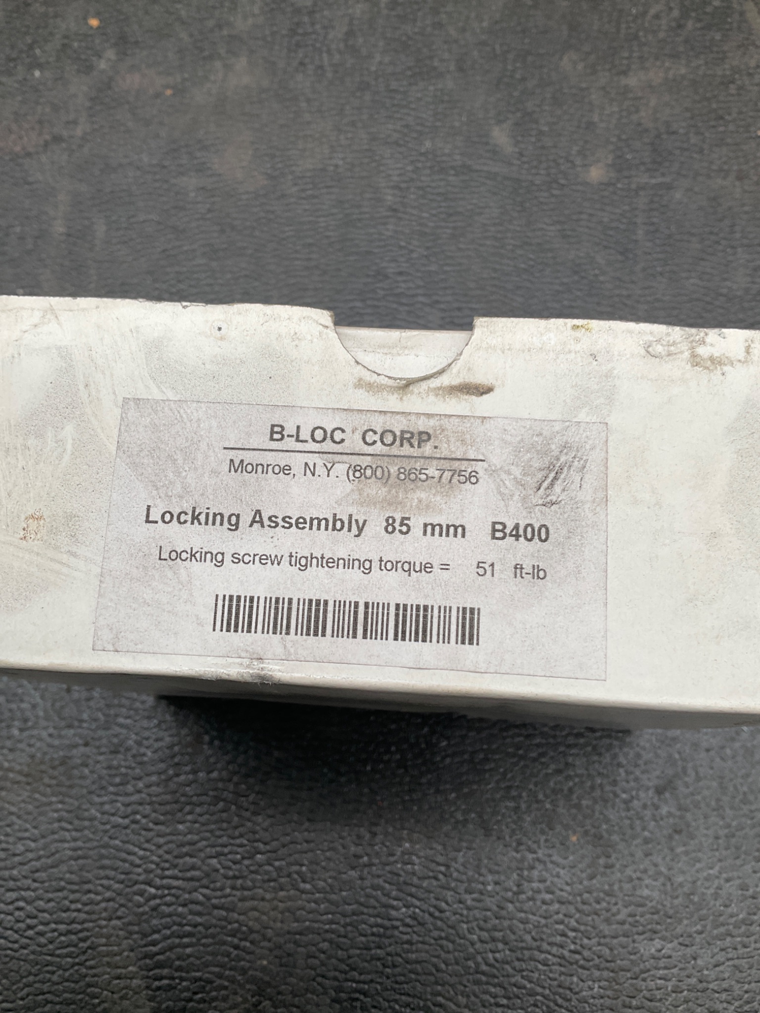B-LOC SERIES B400 Locking Assembly 85mm NEW 1