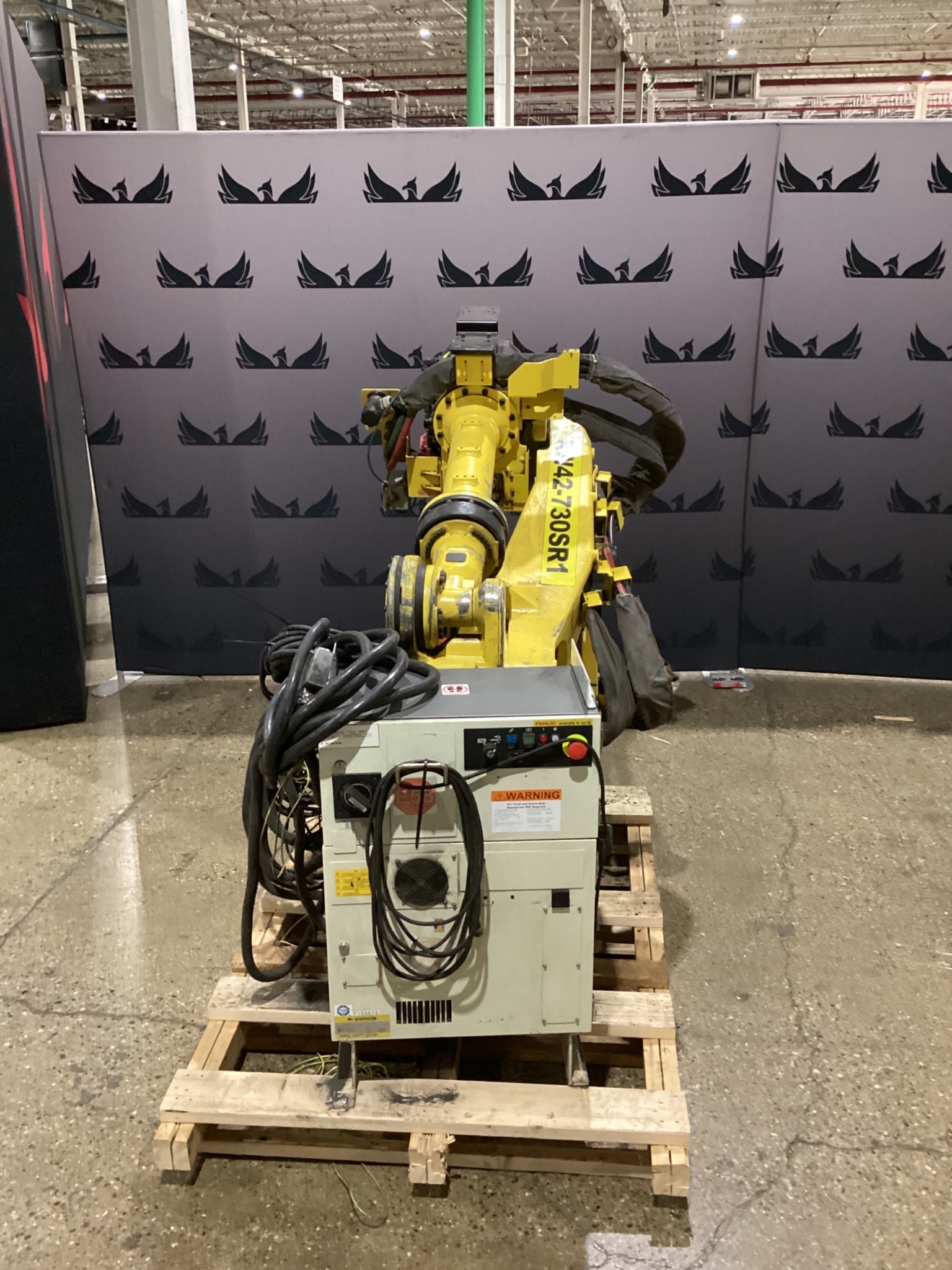 FANUC R-2000iB/210F Complete w/ R-30iB Controls USED 0