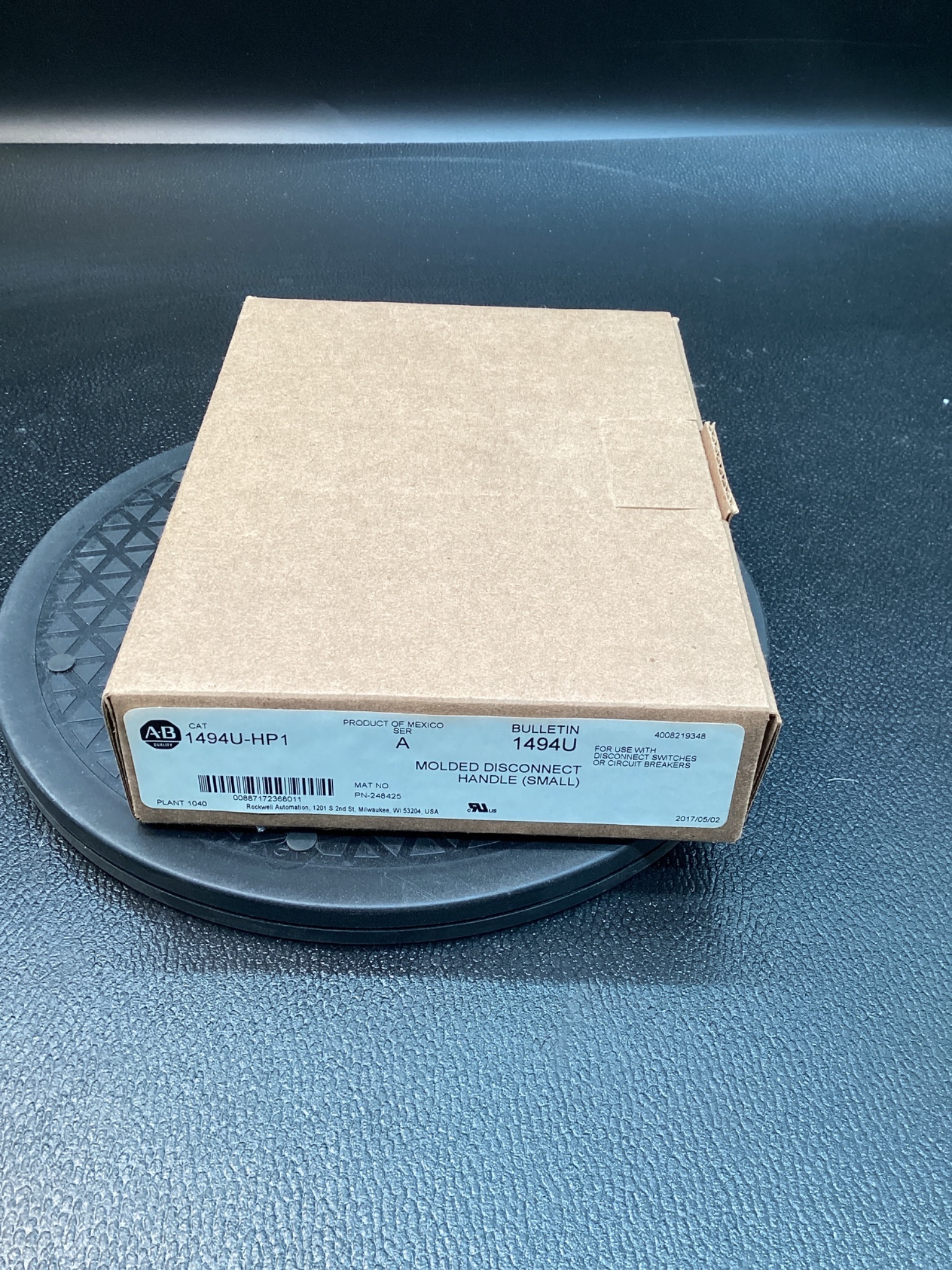 ALLEN BRADLEY 1494U-HP1 Disconnect Handle NEW 1