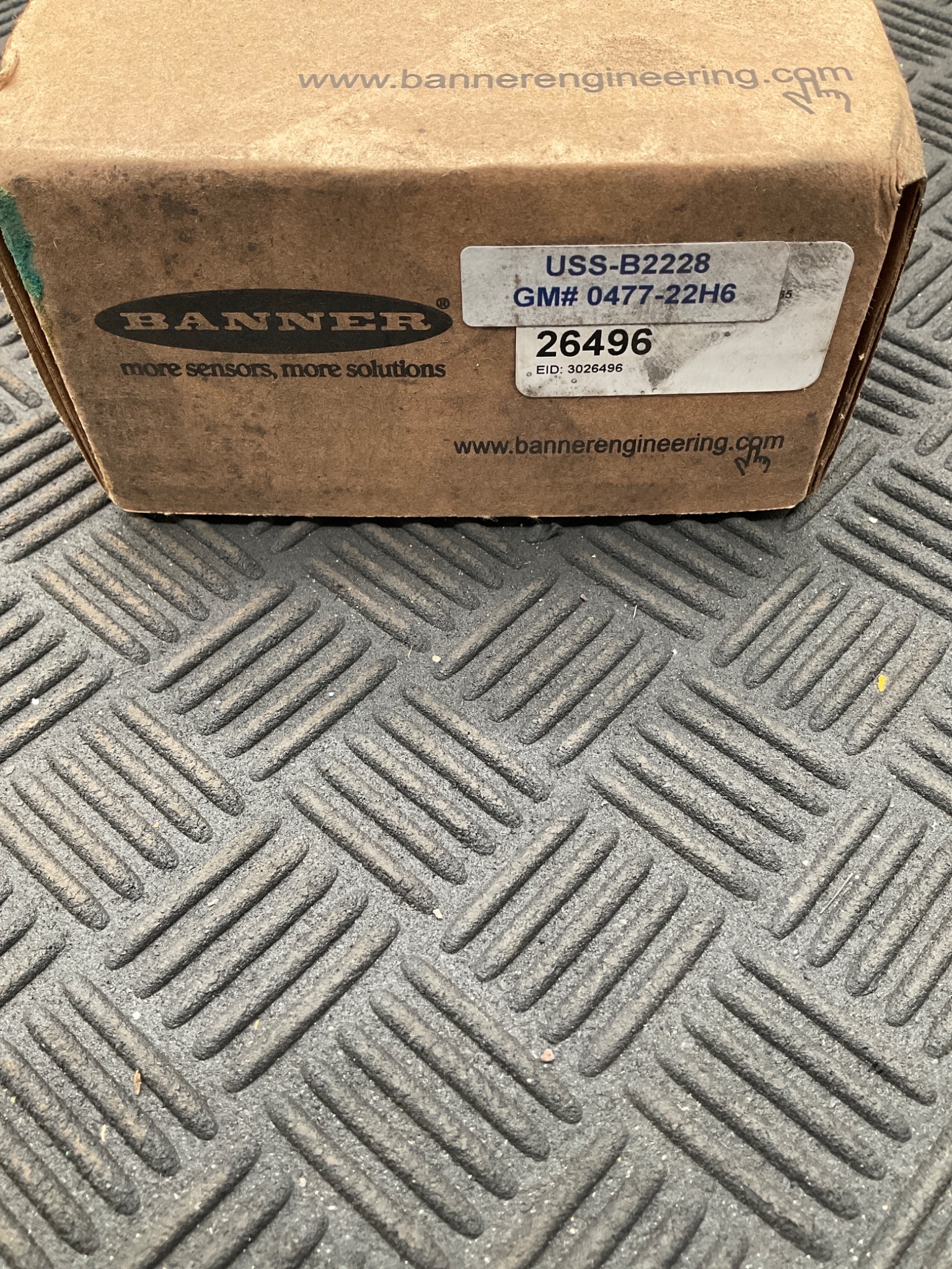 BANNER PPSLC75-BG Sealed Lens Enclosure NEW 1