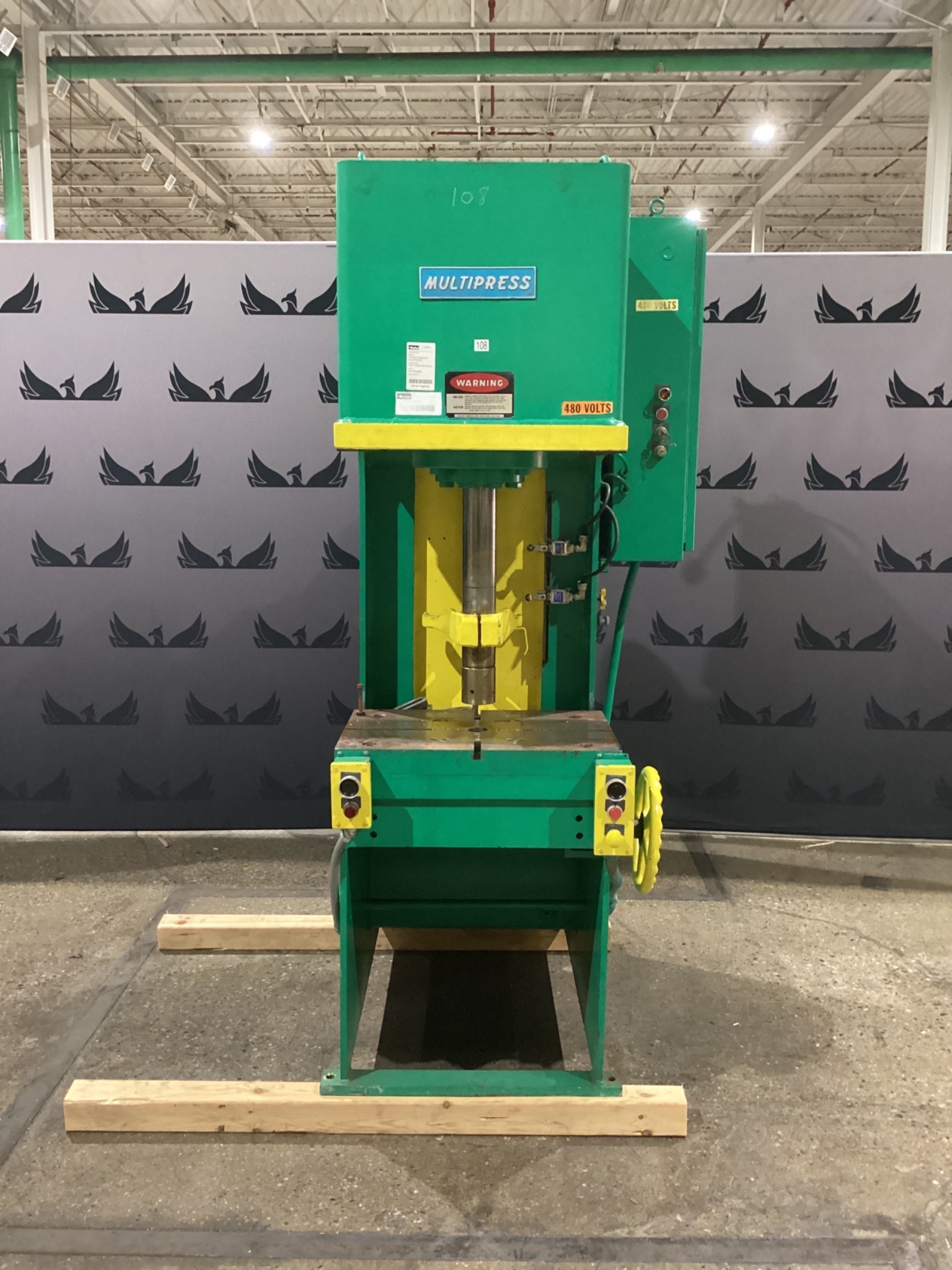 ABEX DENISON FH20-2 OHC304SSHWIC280CR6302 20T Hydraulic Multipress USED 0