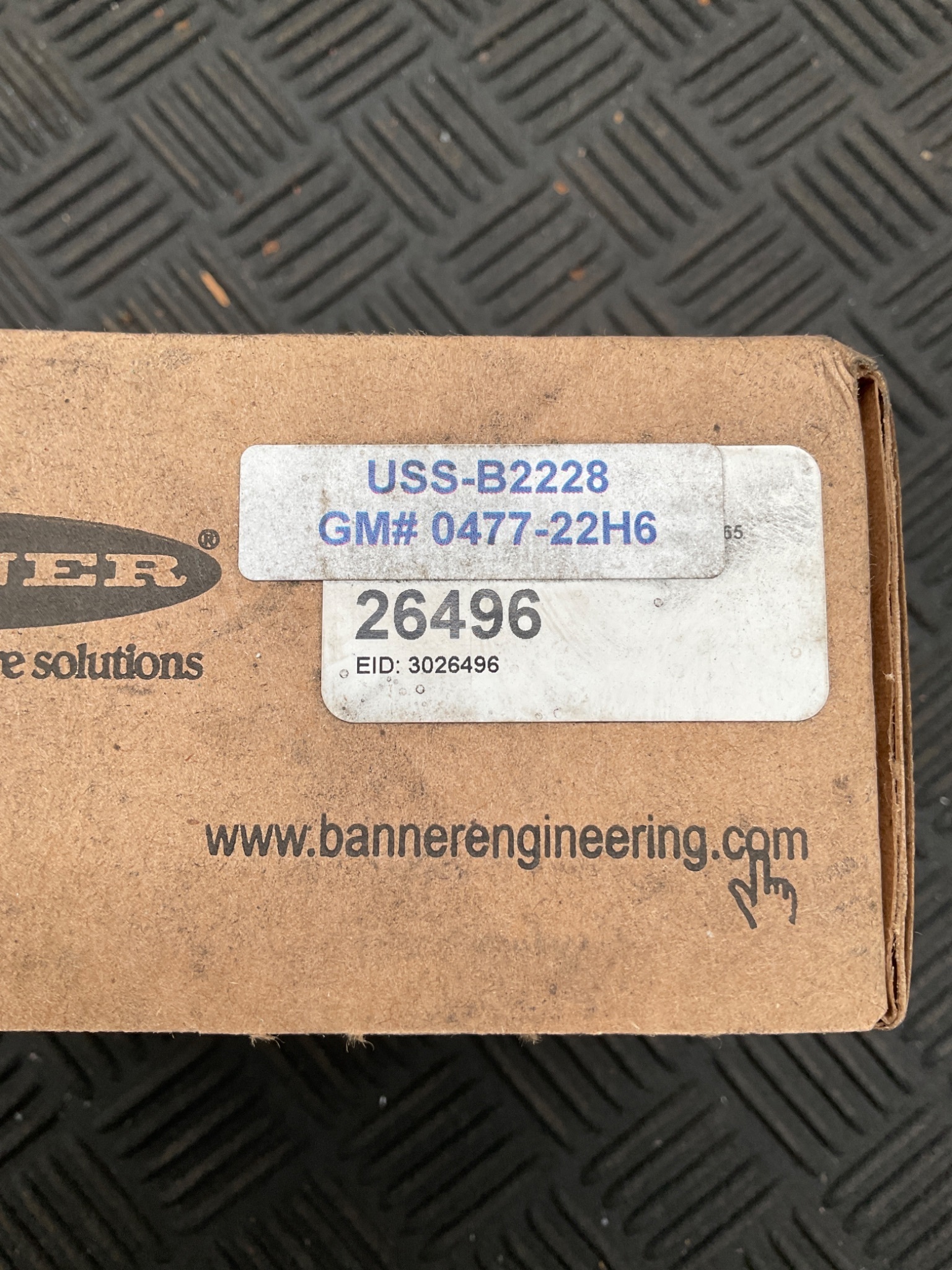 BANNER PPSLC75-BG Sealed Lens Enclosure NEW 4