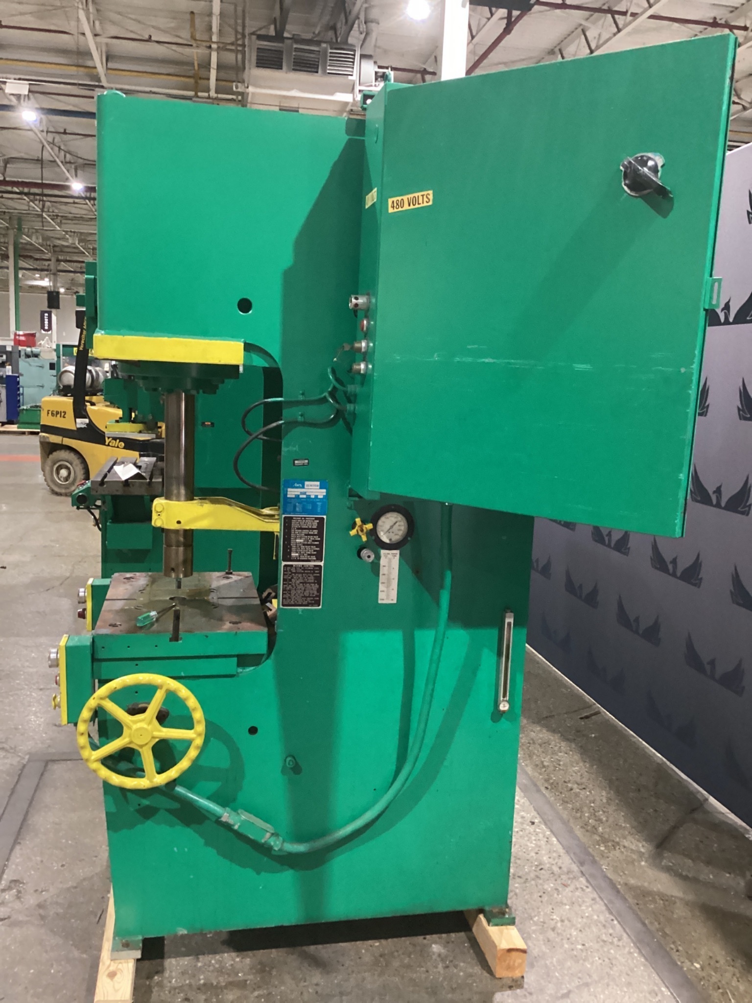 ABEX DENISON FH20-2 OHC304SSHWIC280CR6302 20T Hydraulic Multipress USED 7