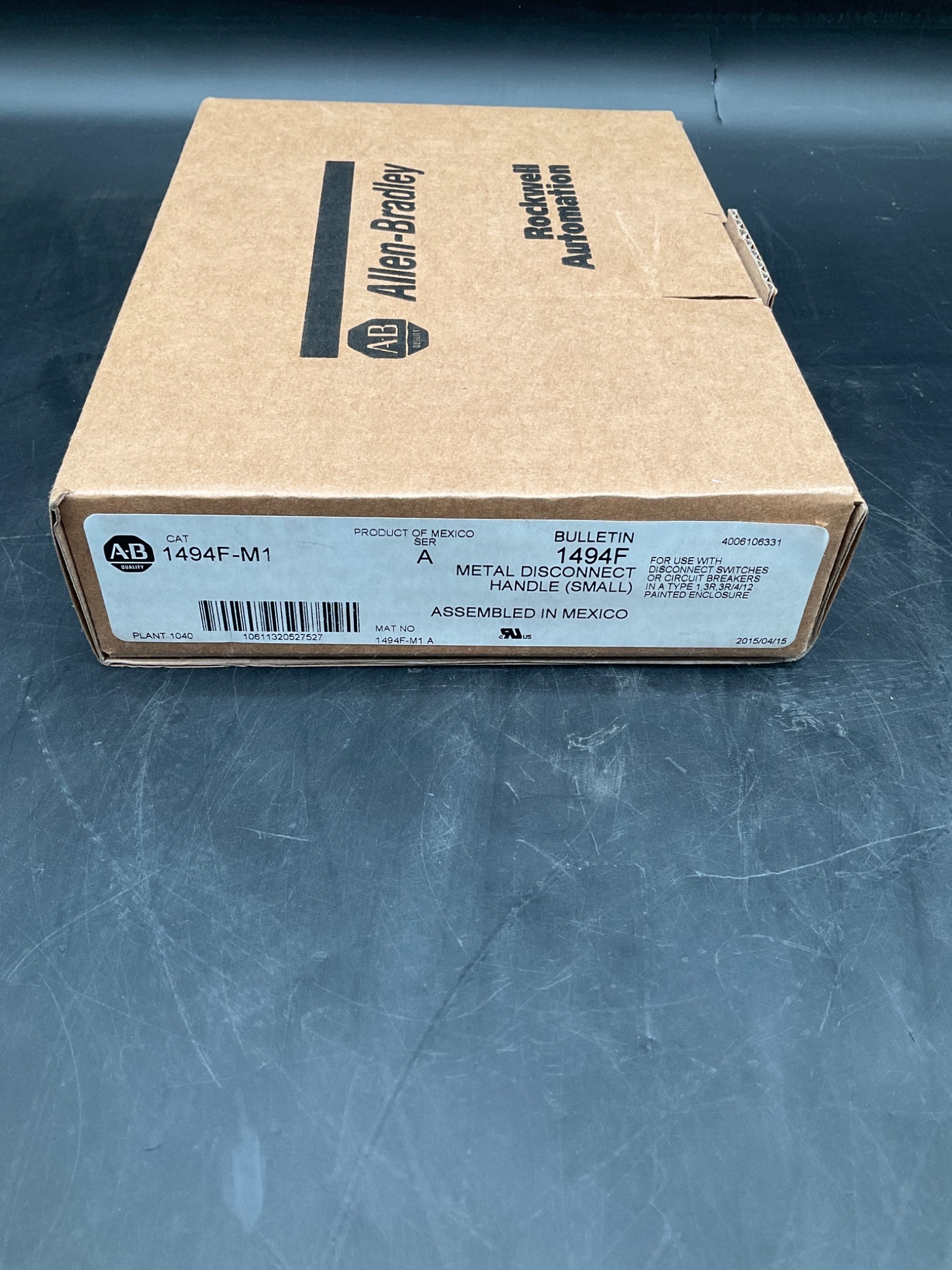 ALLEN BRADLEY 1494F-M1 Disconnect Switch Handle NEW 1