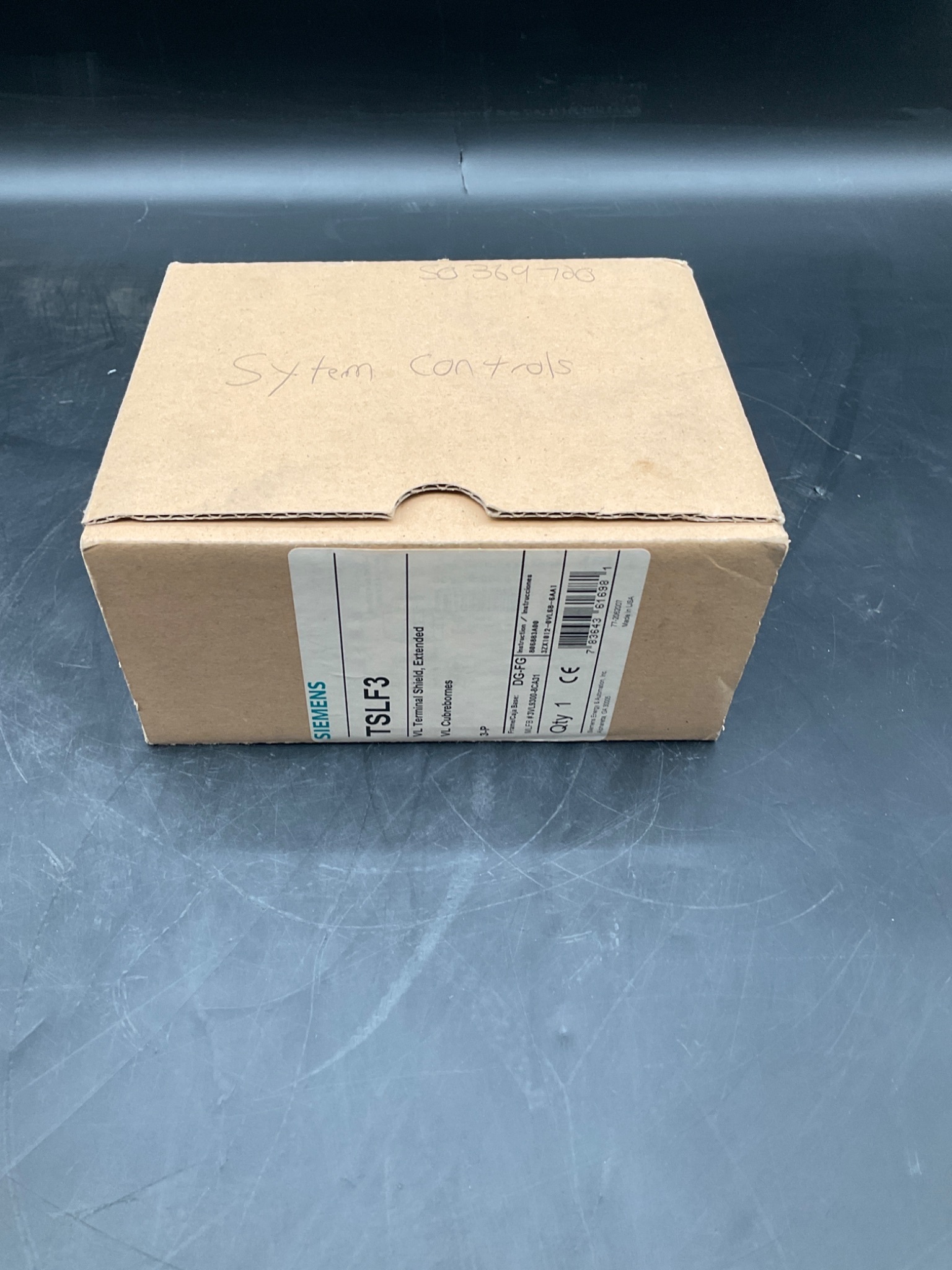 SIEMENS TSLF3 Terminal Shield Extended 3-Pole VL Frame NEW 2