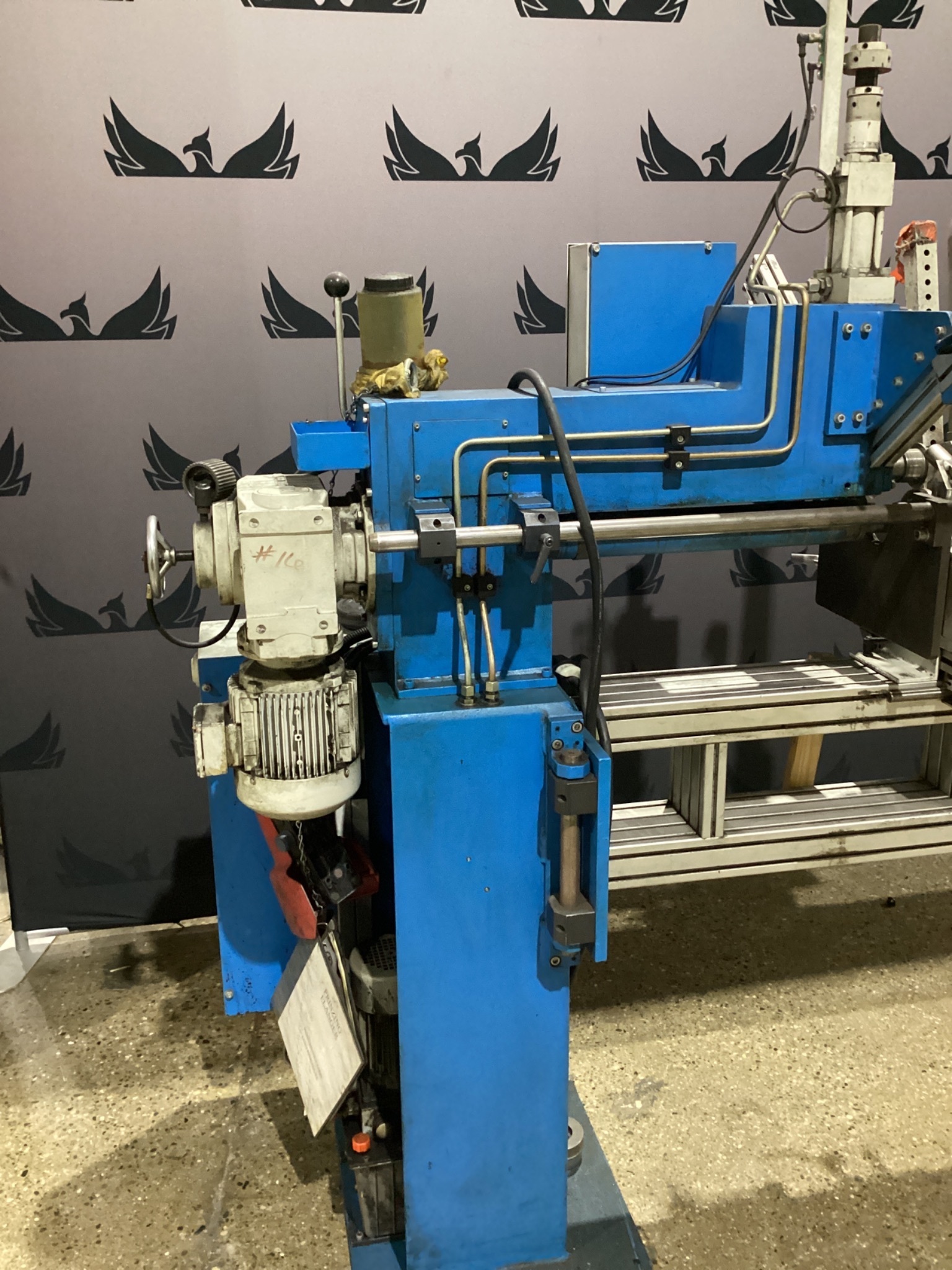 PRINZING SME-80/6P Motorized Pipe Flanging Machine USED 3