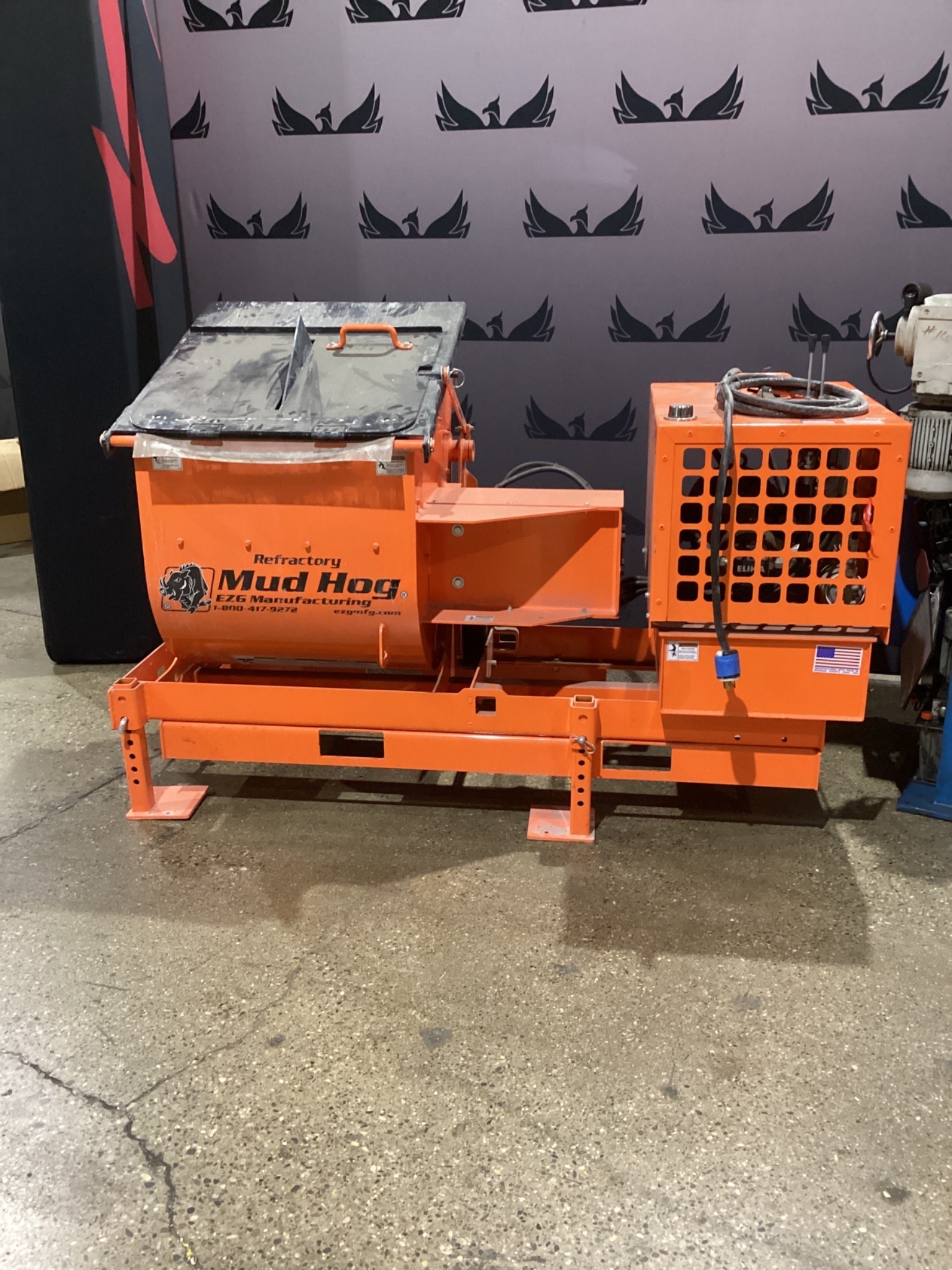 EZG Manufacturing MH9 Mud Hog Hydraulic Mortar Mixer USED 0