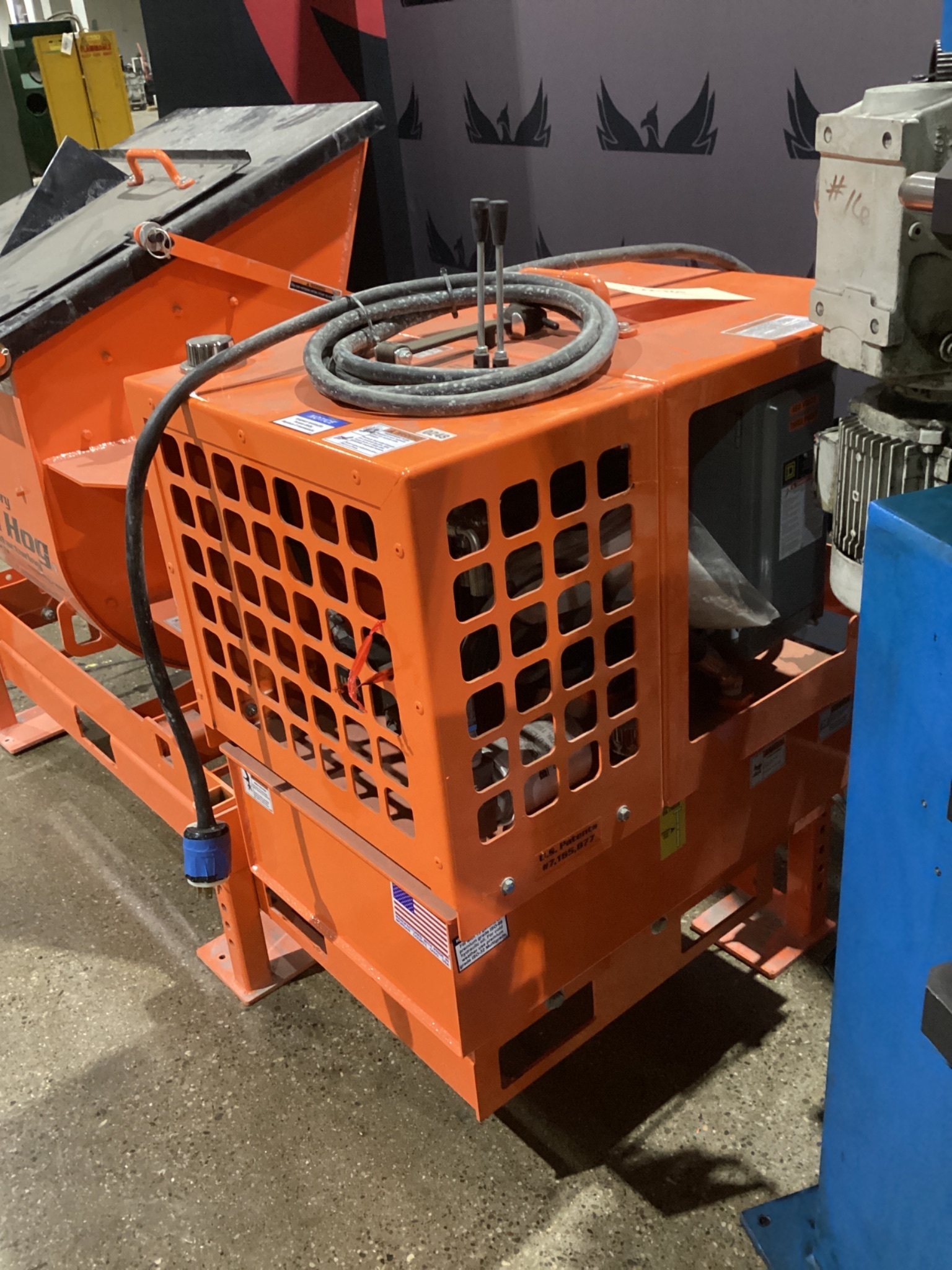 EZG Manufacturing MH9 Mud Hog Hydraulic Mortar Mixer USED 1