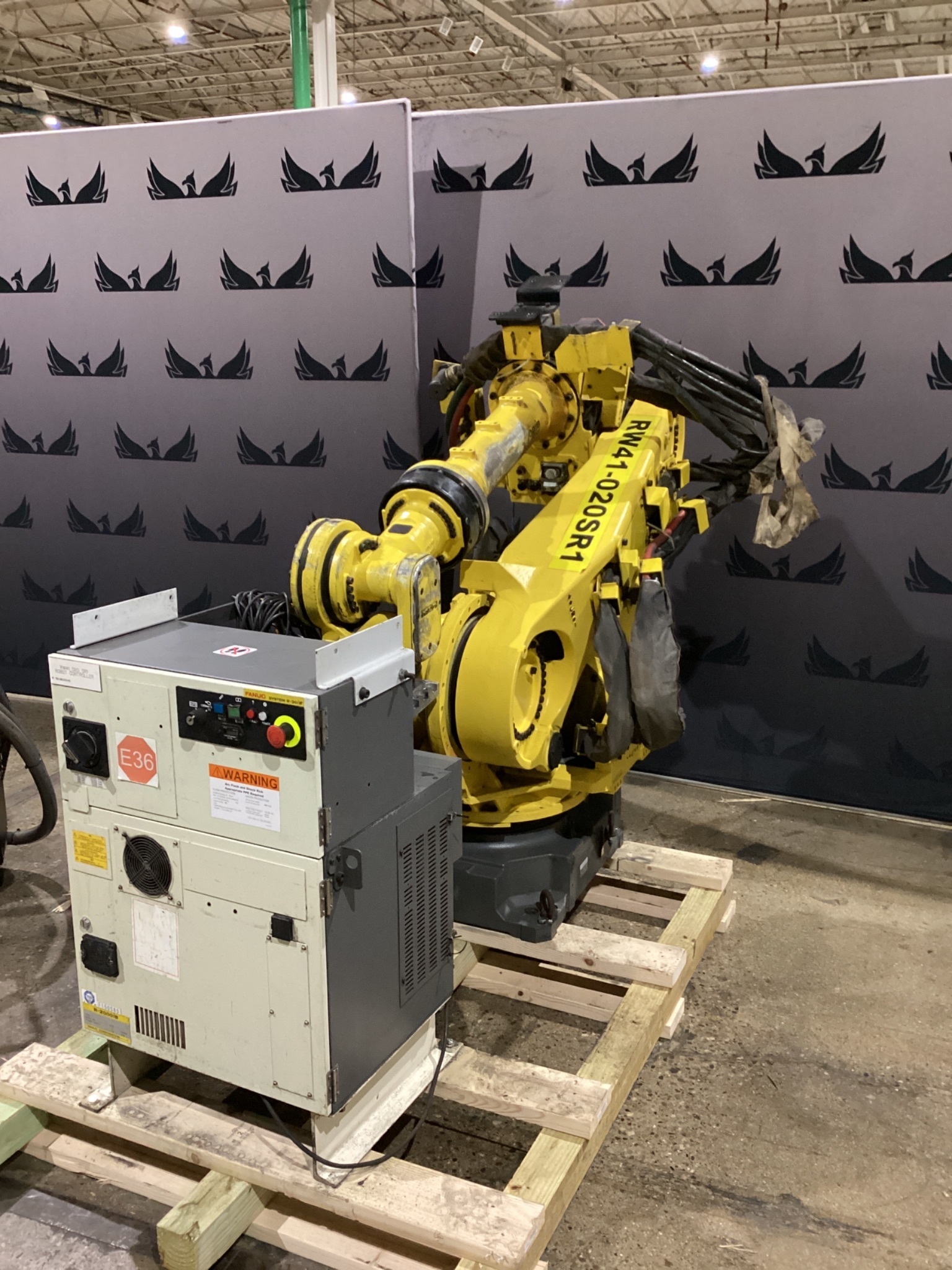 FANUC R-2000iB/210F Complete w/ R-30iB Controls USED 2