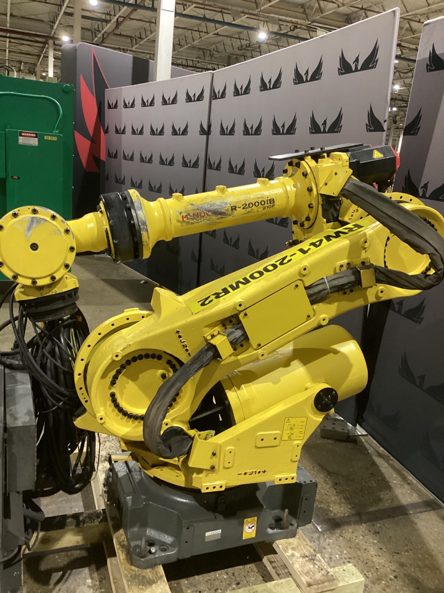 FANUC R-2000iB/210F Complete w/ R-30iB Controls USED 10