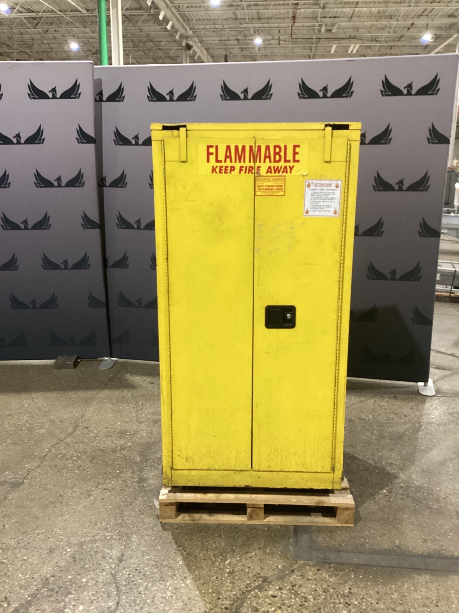 A&A SE-CUR-ALL Flammable Safety Cabinet USED 0