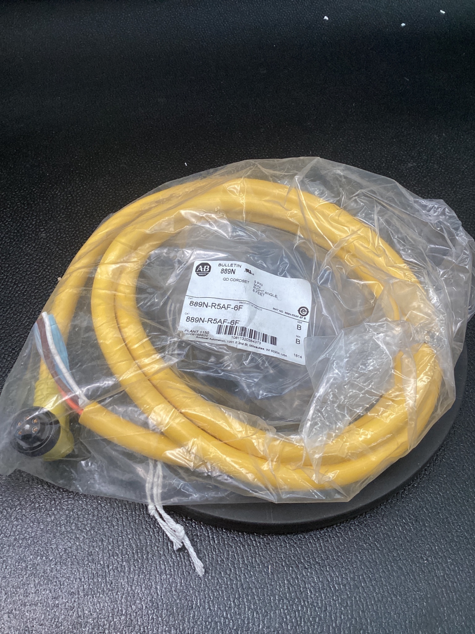 ALLEN BRADLEY 889N-R5AF-6F Power Cable NEW 0