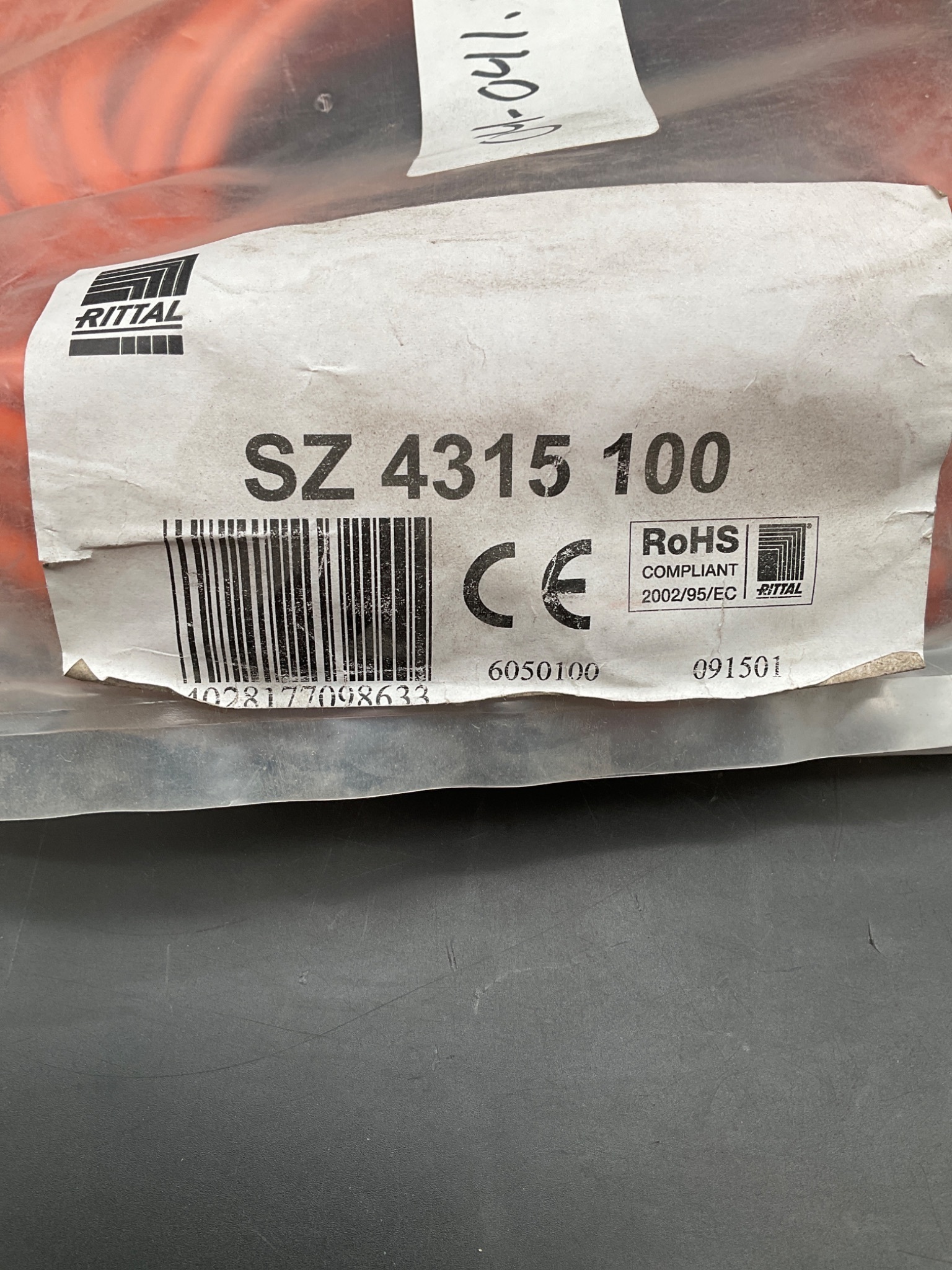 RITTAL SZ 4315.100 Power Supply Connection Cable NEW 1