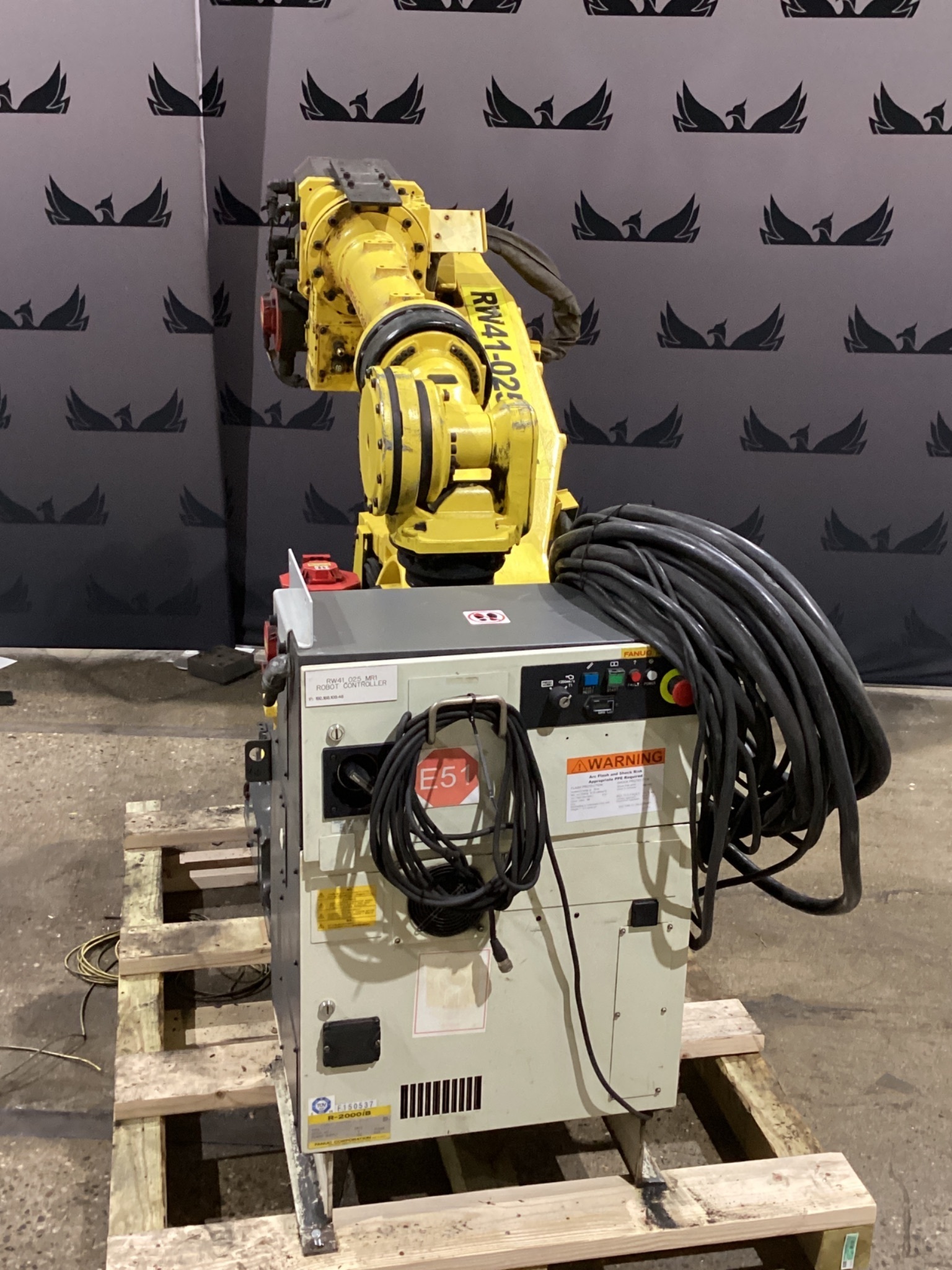 FANUC R-2000iB/210F Complete w/ R-30iB Controls USED 0