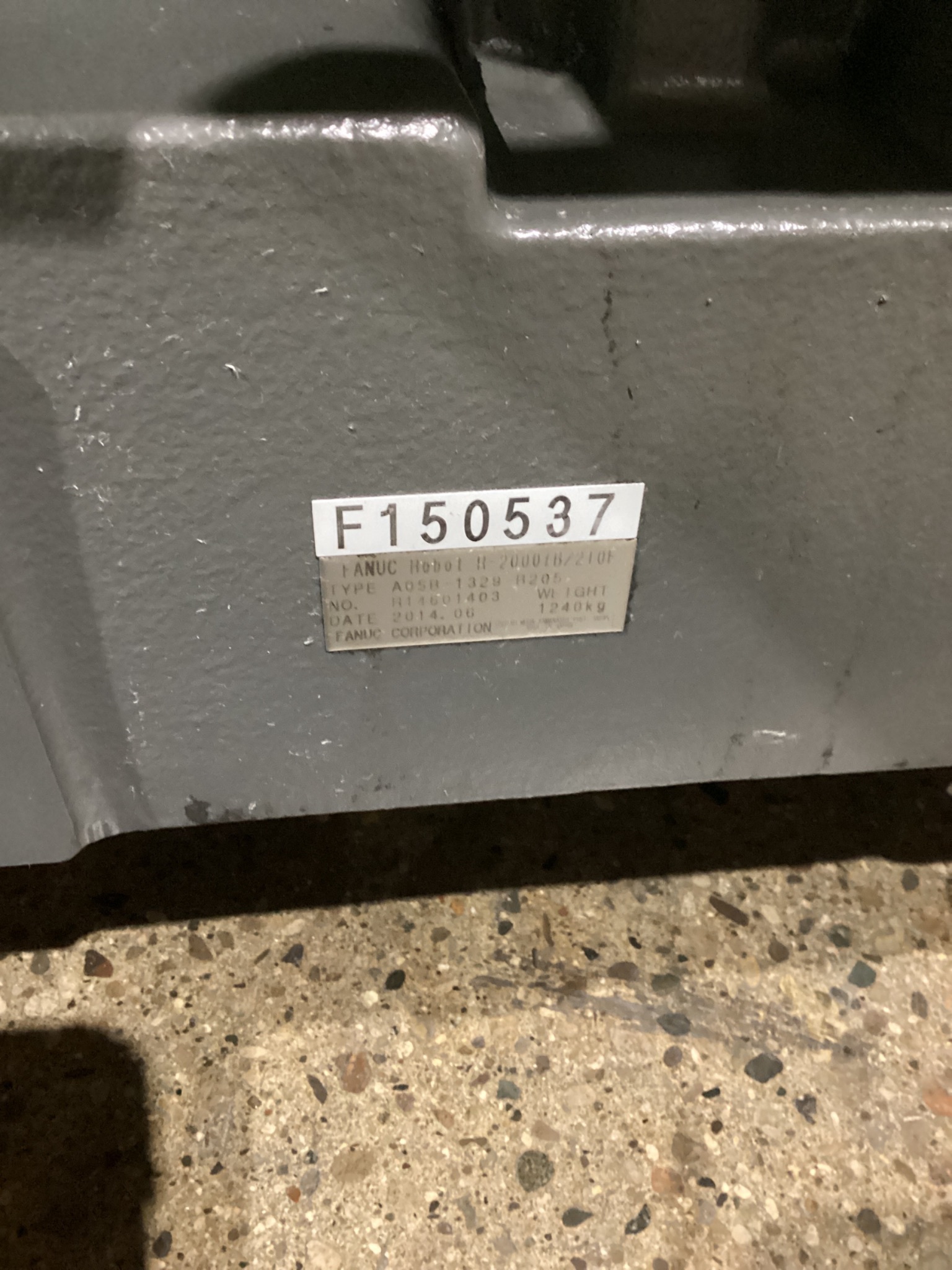 FANUC R-2000iB/210F Complete w/ R-30iB Controls USED 6