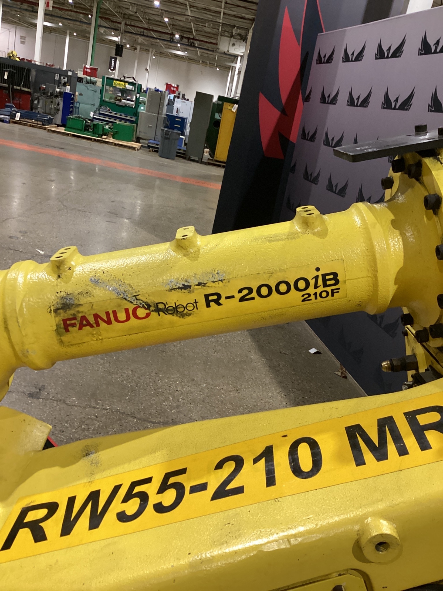 FANUC R-2000iB/210F Complete w/ R-30iB Controls USED 3