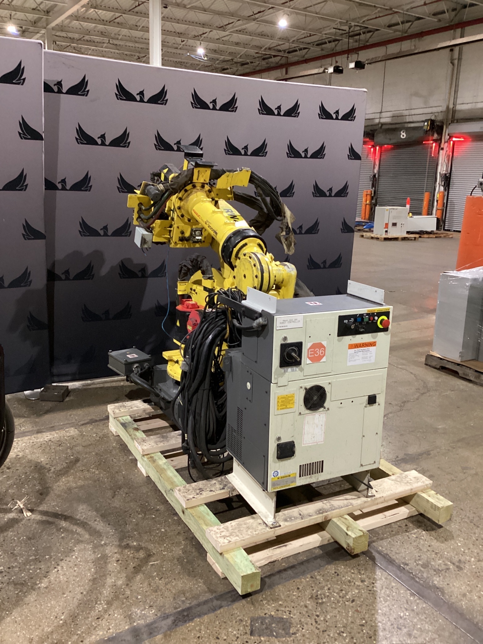 FANUC R-2000iB/210F Complete w/ R-30iB Controls USED 1