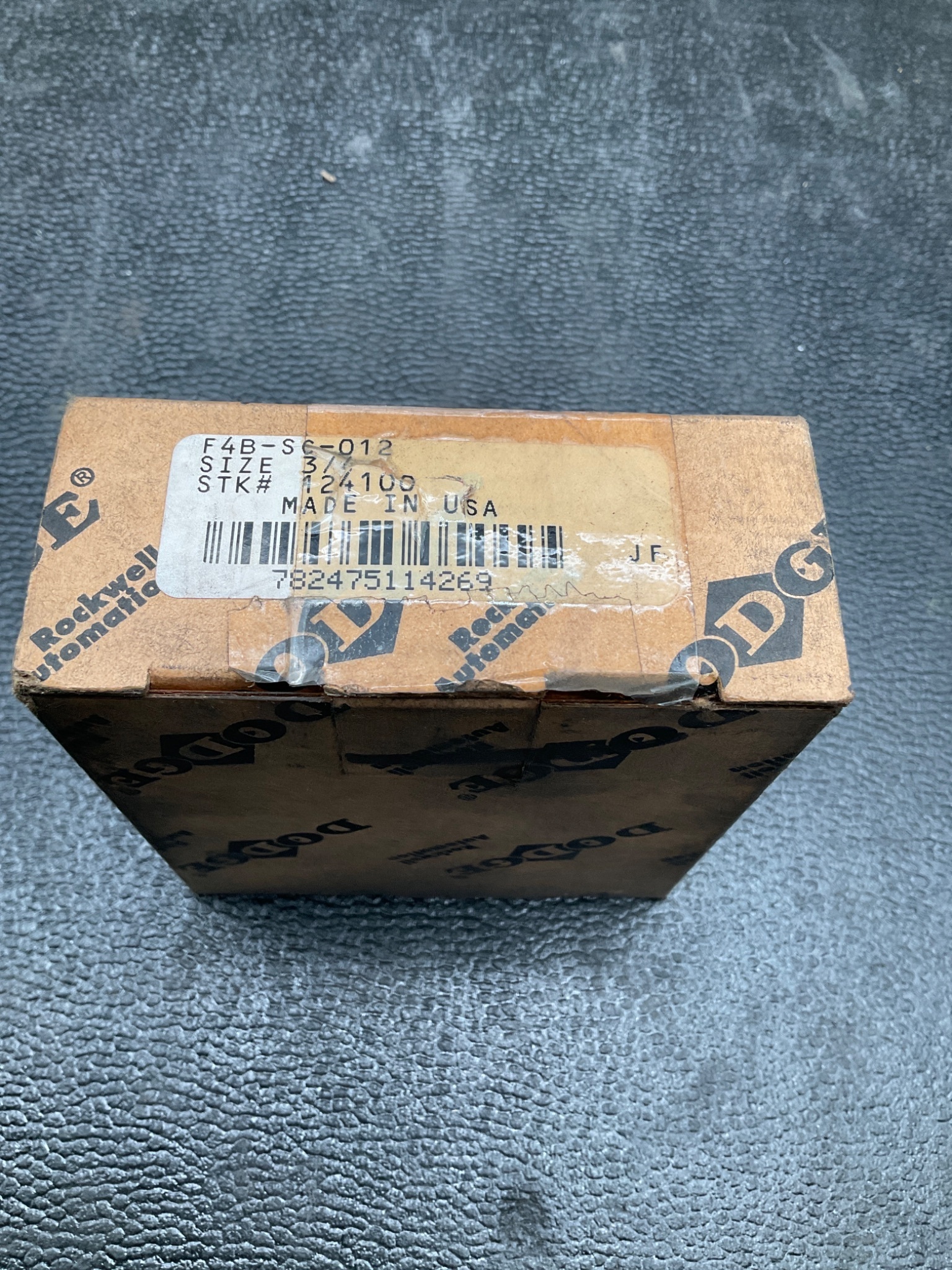 DODGE F4B-SC-012 Flange-Mount Ball Bearing Unit 3/4" Bore Cast Iron NEW 1