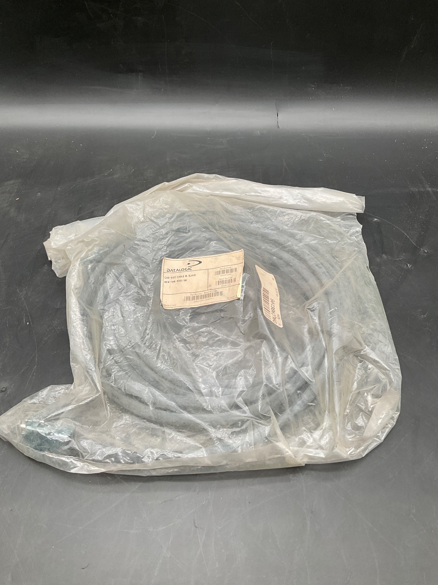 DATALOGIC 93A051240 CAB-6105 M. Slave Ethernet Cable NEW 2