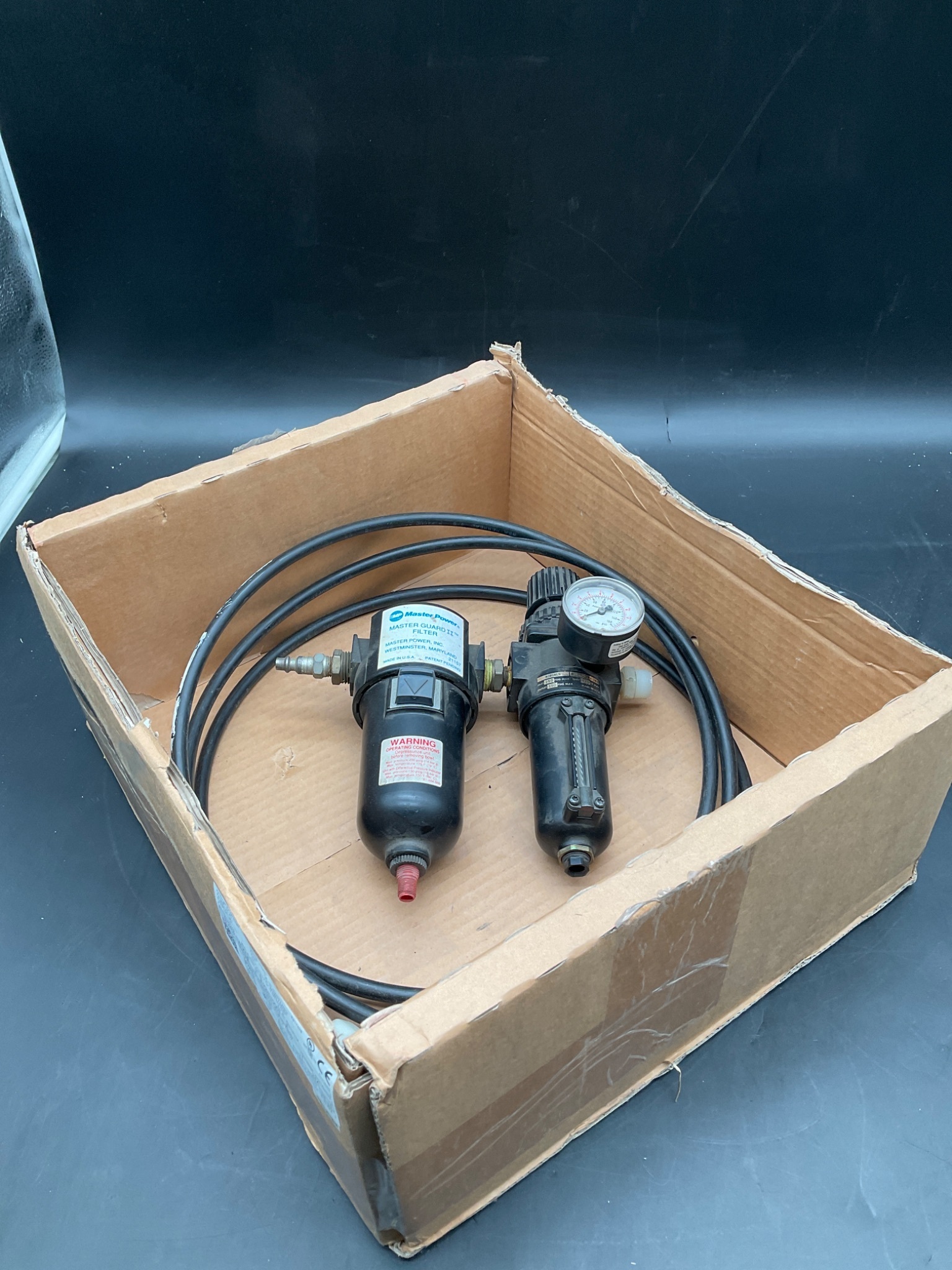 NORGREN B08-297A3MA Pneumatic Filter Regulator 250PSI USED 4