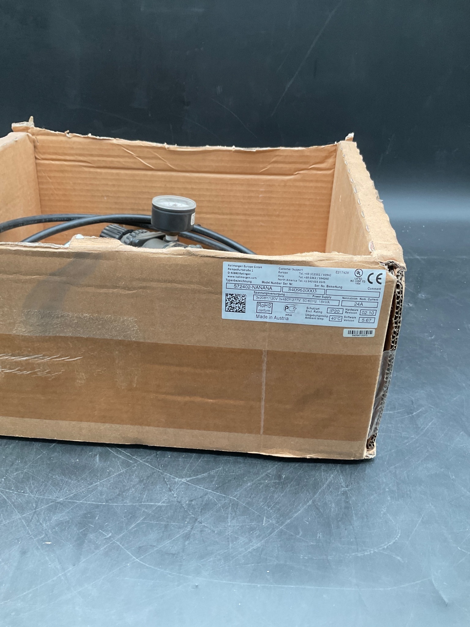 NORGREN B08-297A3MA Pneumatic Filter Regulator 250PSI USED 5