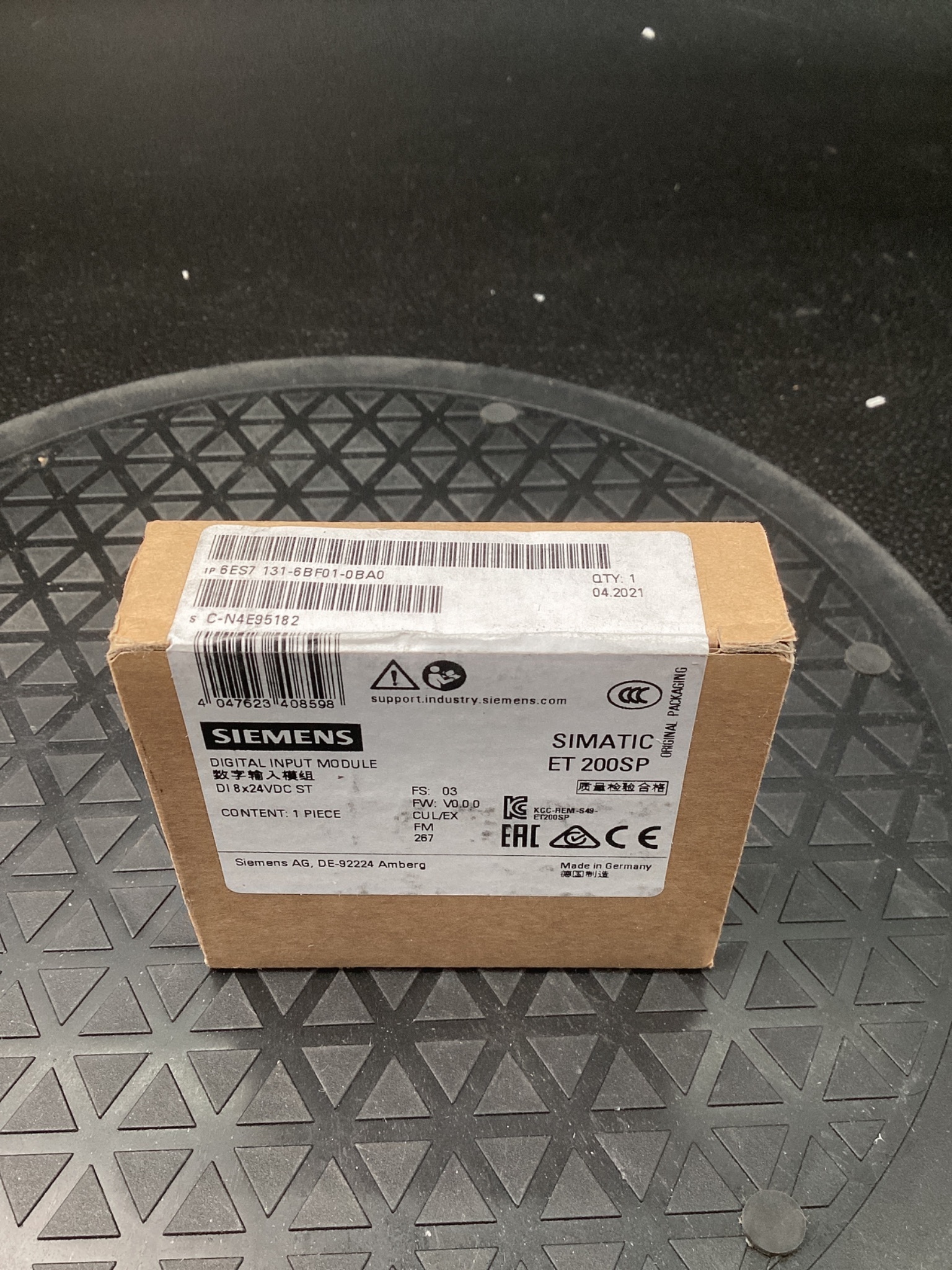 SIEMENS 6ES7 131-6BF01-0BA0 Digital Input Module NEW 4