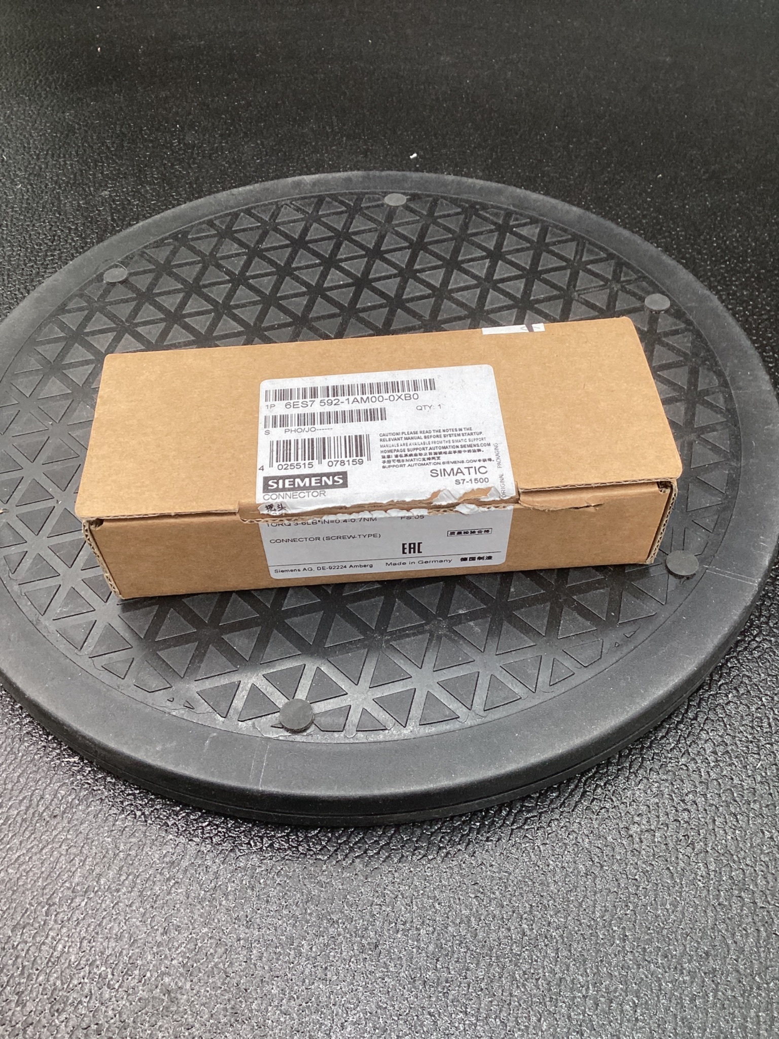SIEMENS 6ES7 592-1AM00-0XB0 40-Pole Front Connector for S7-1500 NEW 0