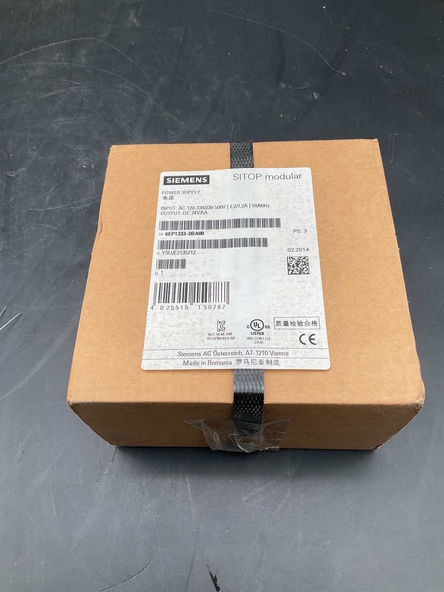 SIEMENS 6EP1333-3BA00 Power Supply Module NEW 1