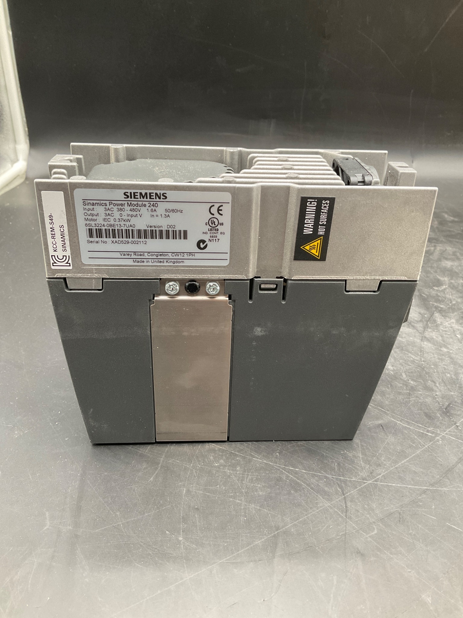 SIEMENS 6SL3224-0BE13-7UA0 Power Module NEW 4