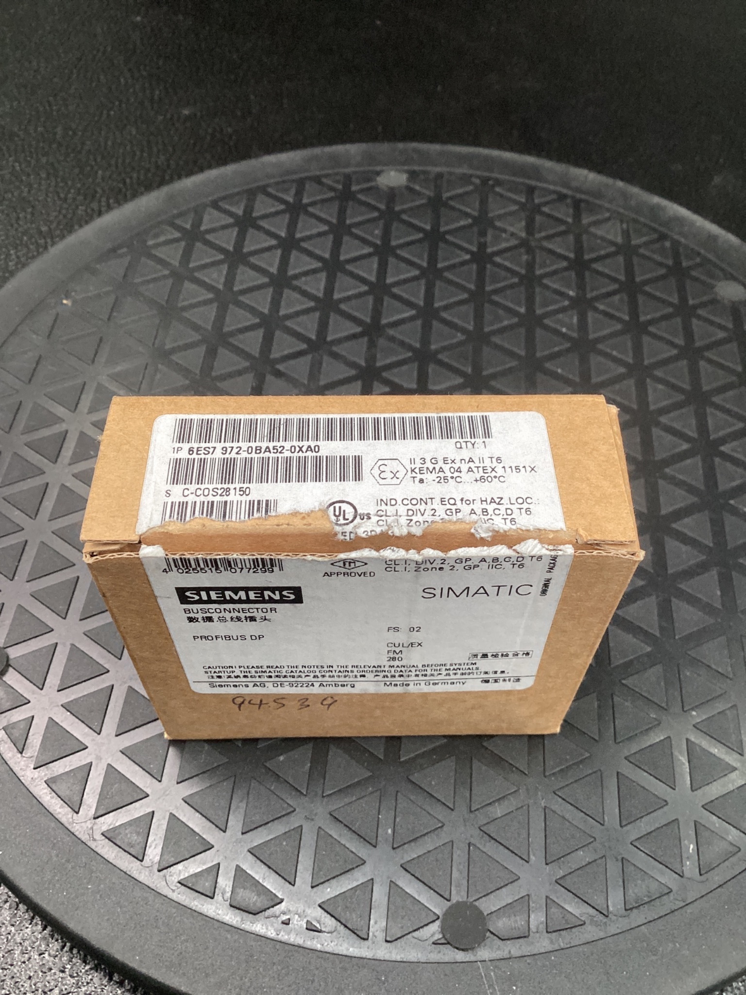 SIEMENS 6ES7 972-0BA52-0XA0 SIMATIC DP Bus Connector NEW 4