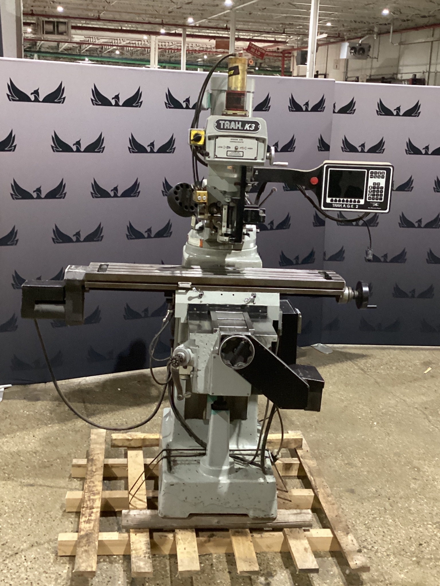 SOUTHWESTERN INDUSTRIES TRAK K3 3-AXIS CNC KNEE MILL USED 0
