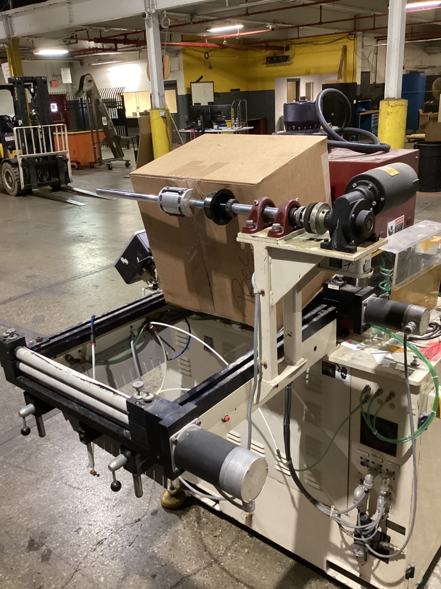 PRECO 1220-L HYDRAULIC DIE CUTTING PRESS 12” x 20”, 20 TON CAPACITY USED 5