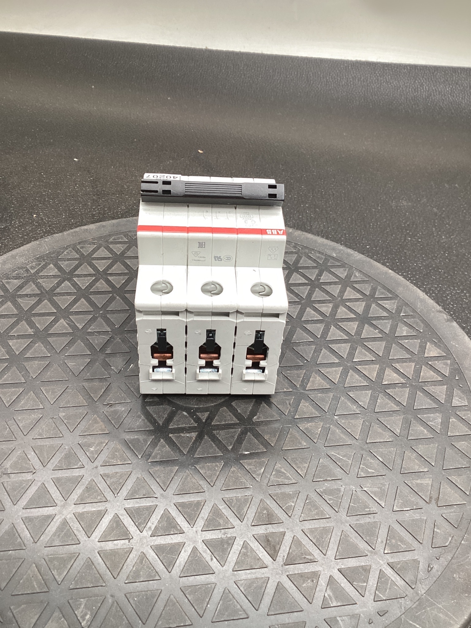ABB S203-C3 3-Pole Circuit Breaker USED 2