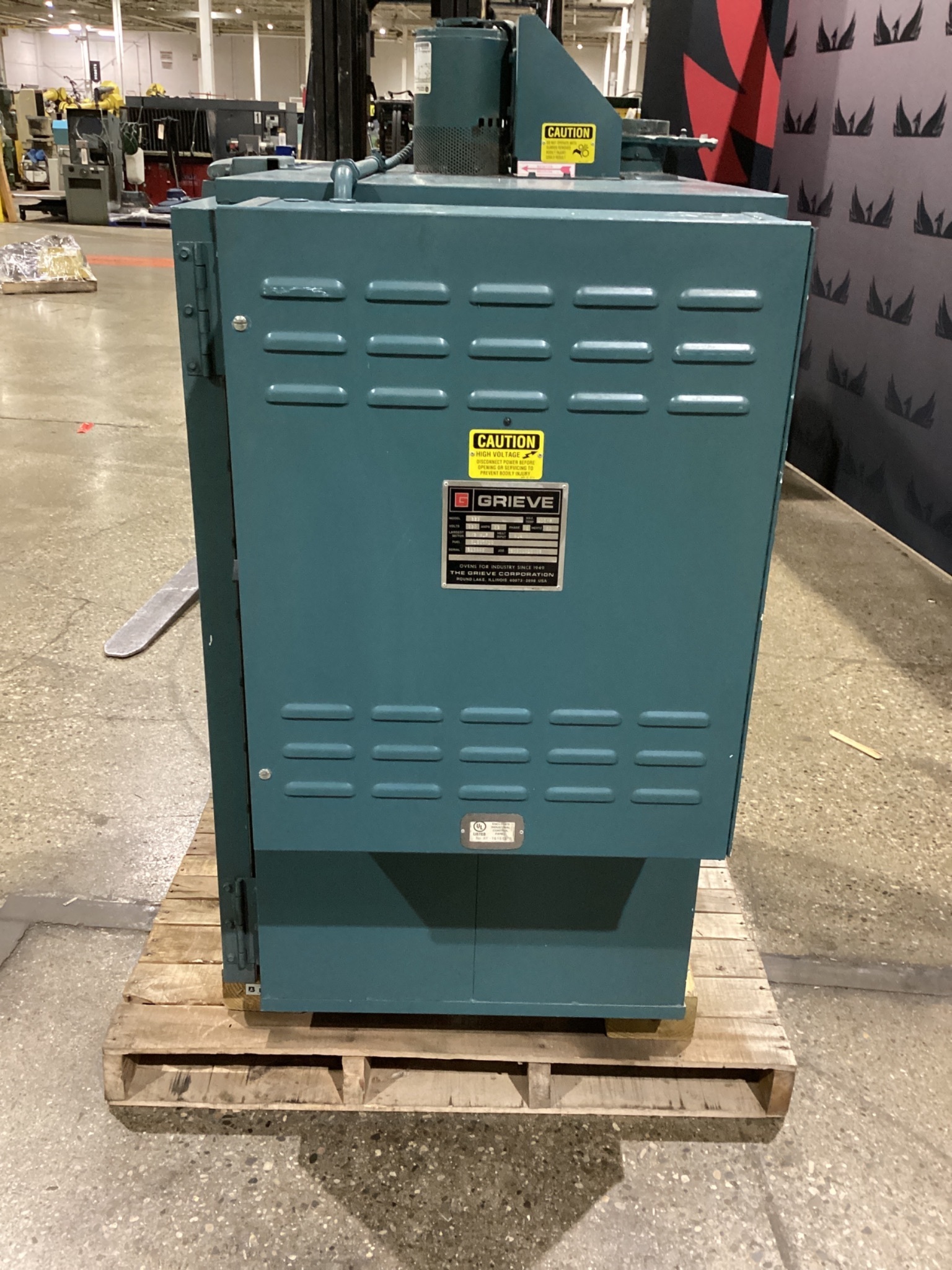 GRIEVE 323 INDUSTRIAL BENCH OVENS USED 3