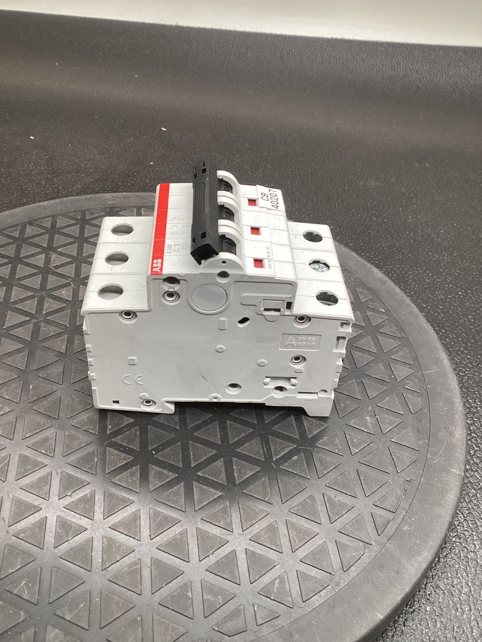 ABB S203-C3 3-Pole Circuit Breaker USED 3
