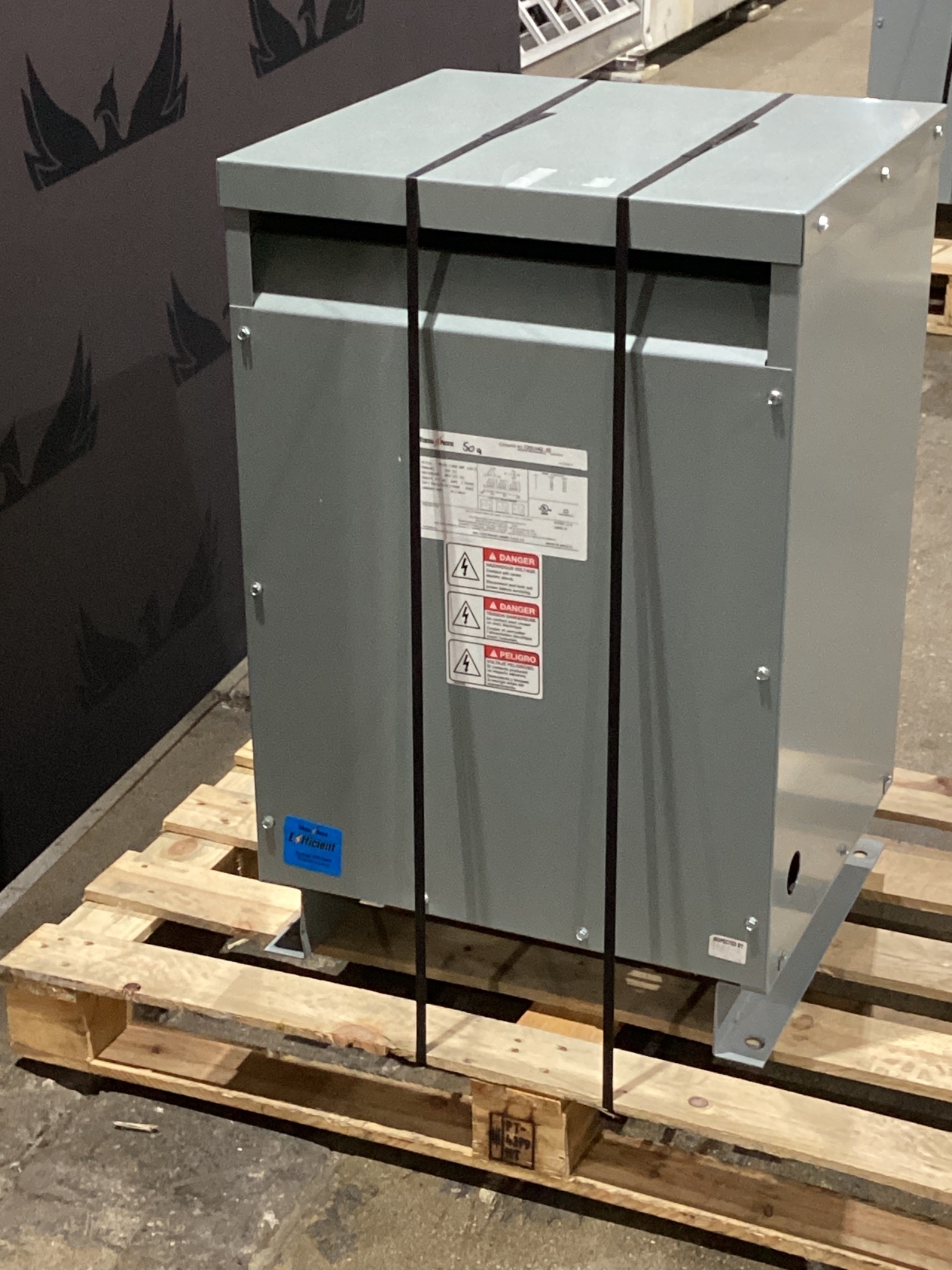 FEDERAL PACIFIC T20LH42-30 Transformer 208V - 480Y/277V 30 KVA, 3PH USED 1