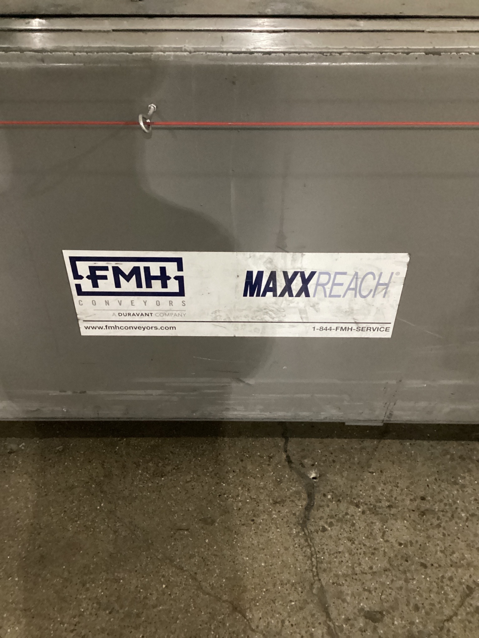 FMH MAXXREACH MR-3 8114 TELESCOPIC CONVEYOR BELT USED 1