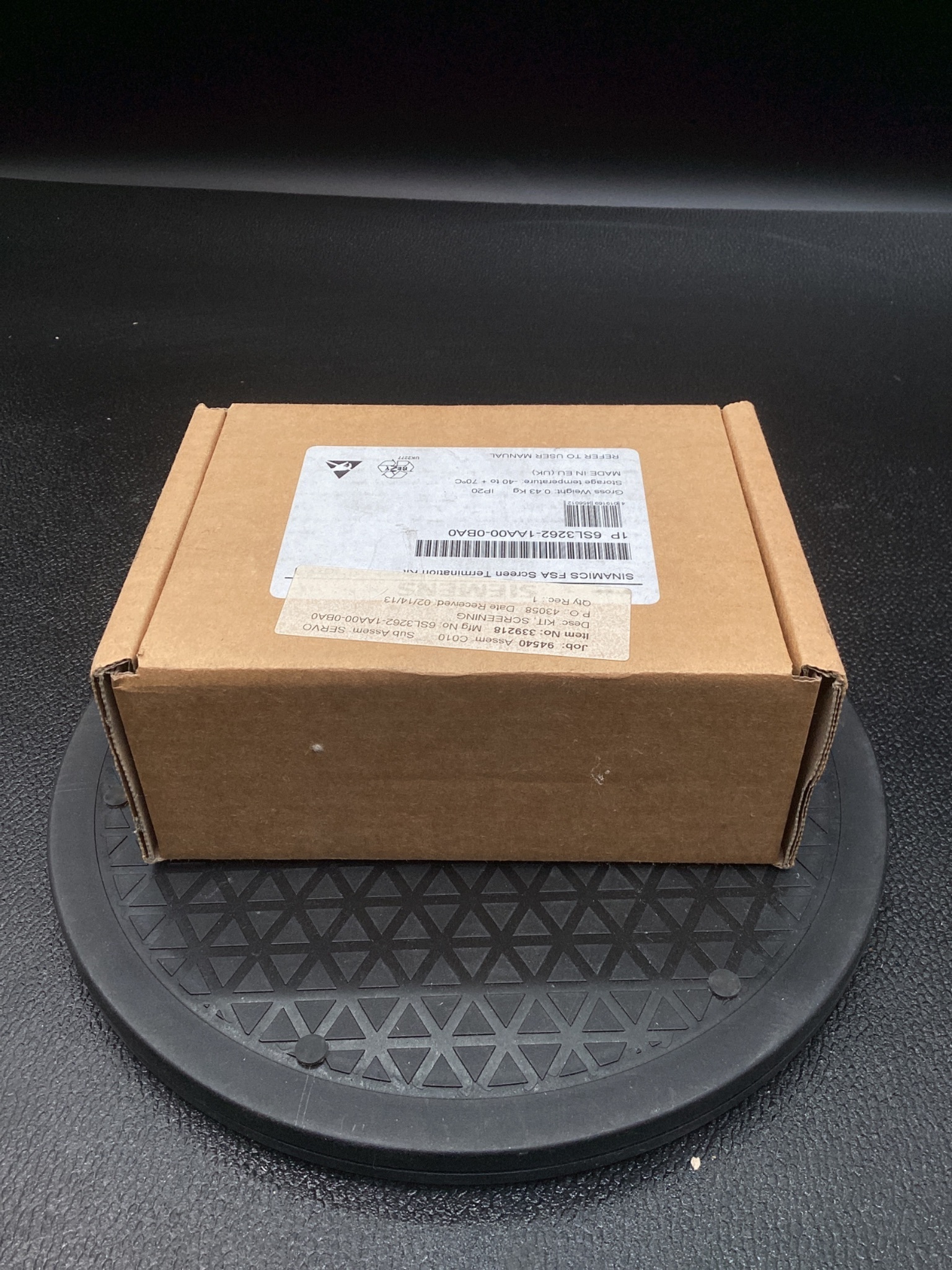 SIEMENS 6SL3262-1AA00-0BA0 Shield Connection Kit FSA Termination NEW 2