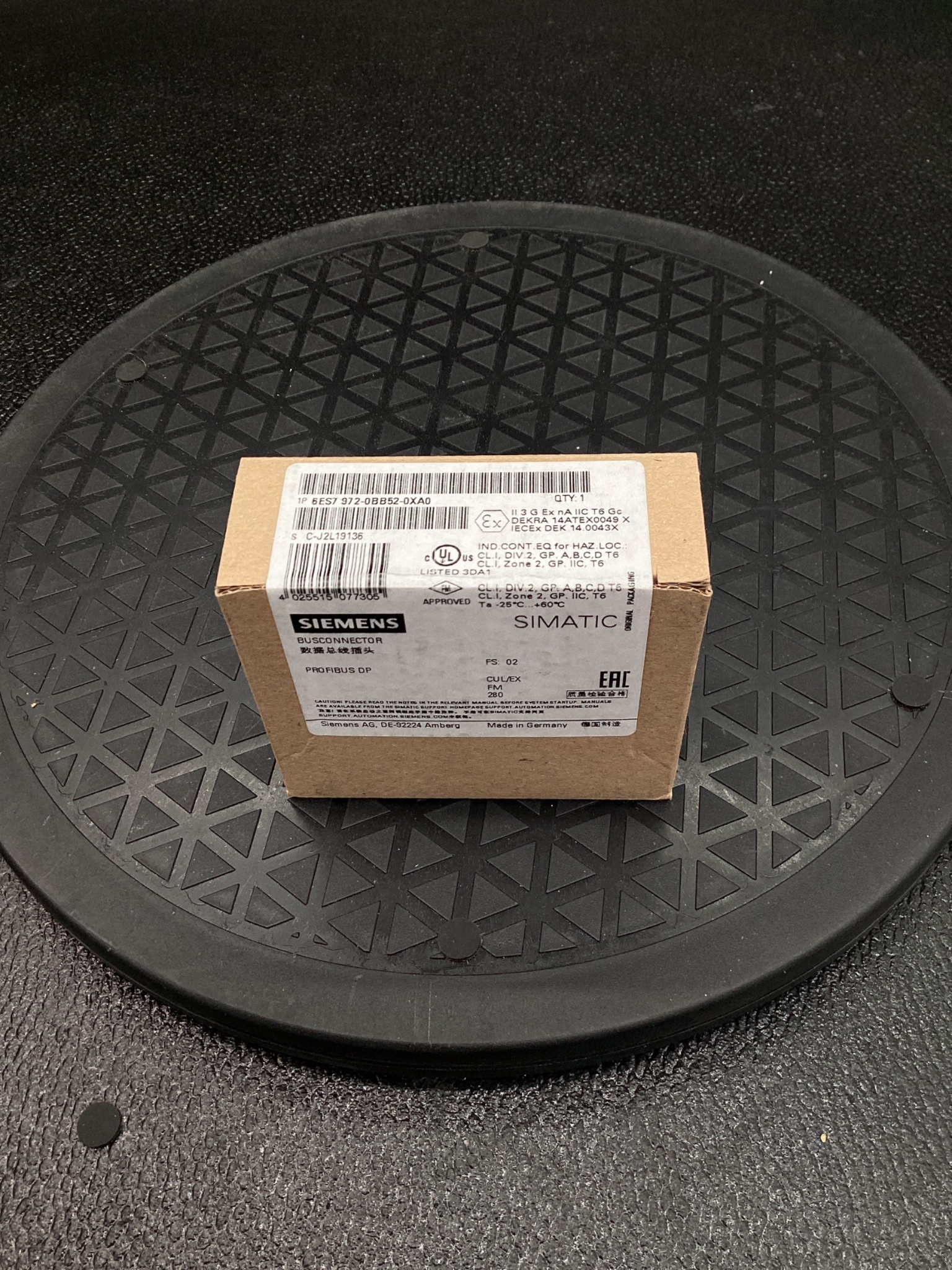 SIEMENS 6ES7 972-0BB52-0XA0 SIMATIC DP Bus Connector NEW 4