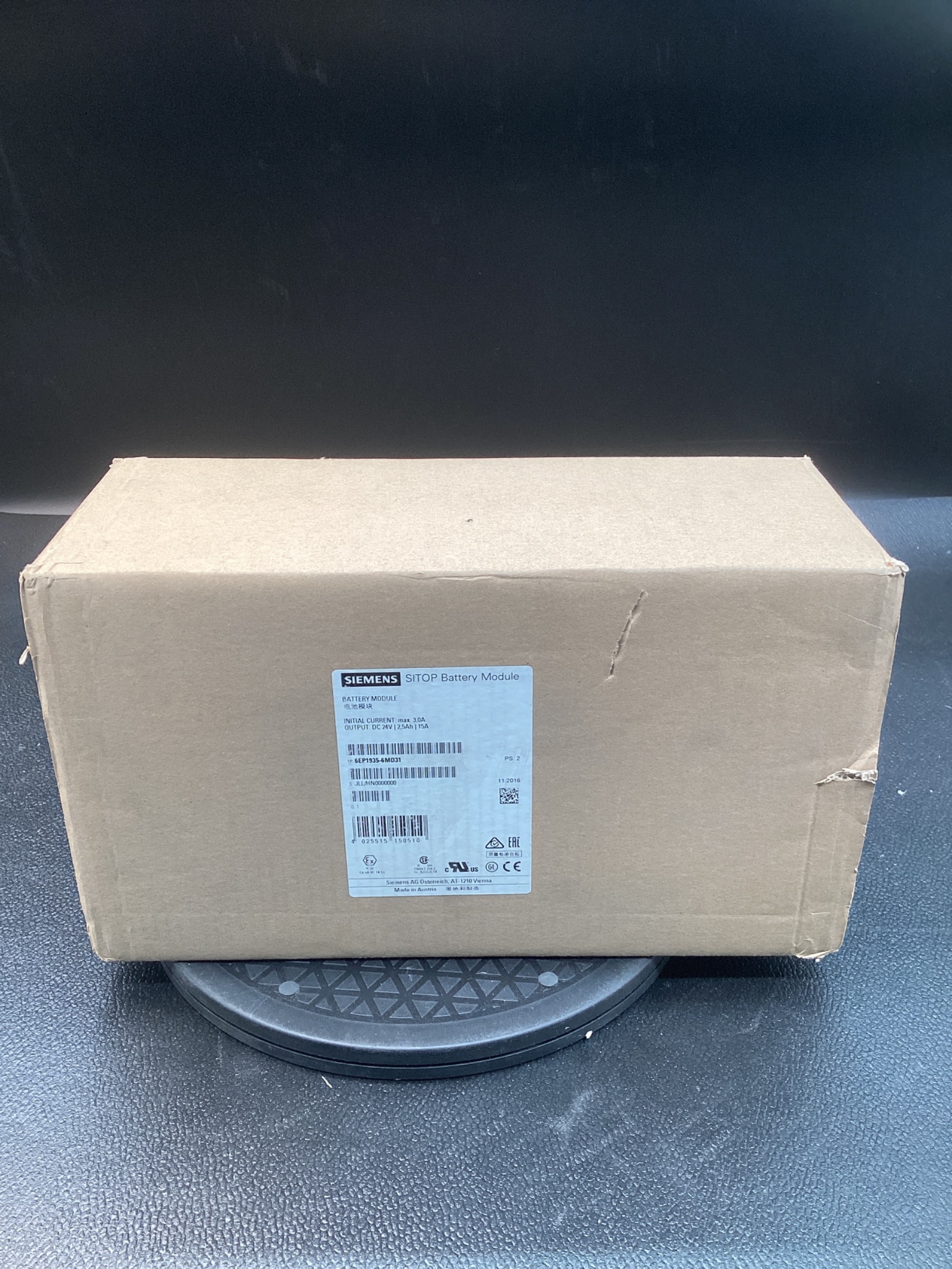 SIEMENS 6EP1935-6MD31 SITOP Battery Module NEW 2