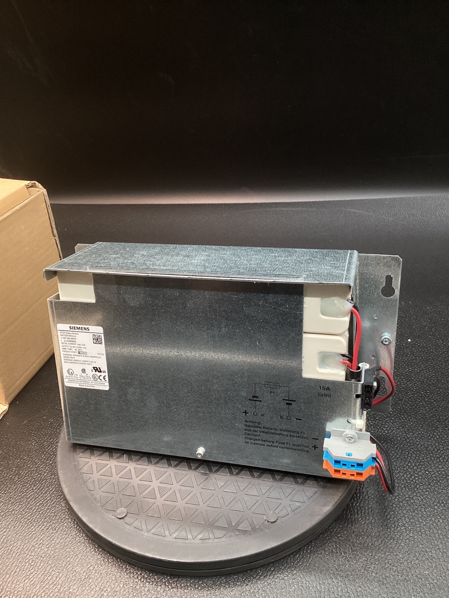 SIEMENS 6EP1935-6MD31 SITOP Battery Module NEW 6