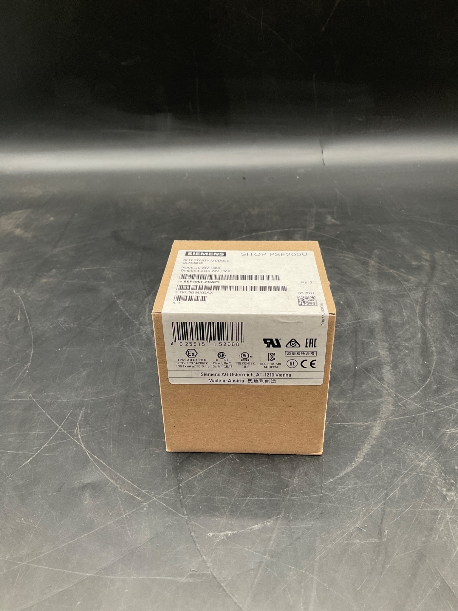 SIEMENS 6EP1961-2BA21 SITOP Selectivity Module NEW 2