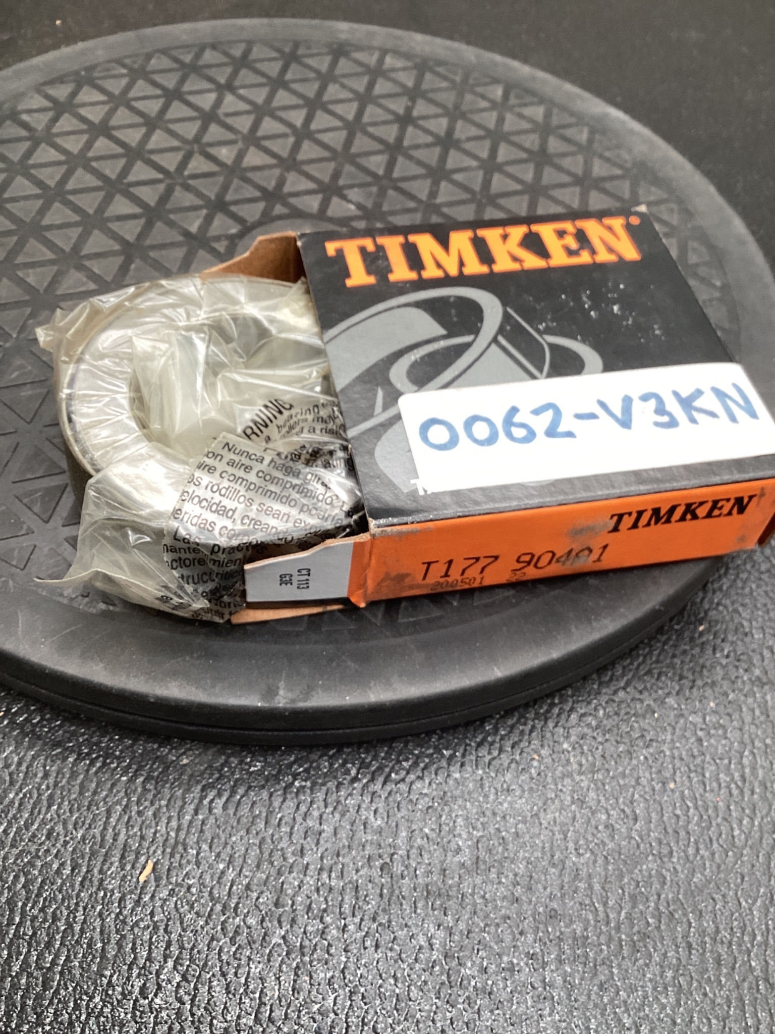 TIMKEN T177-904A1 Thrust Tapered Roller Bearing Assembly NEW 4