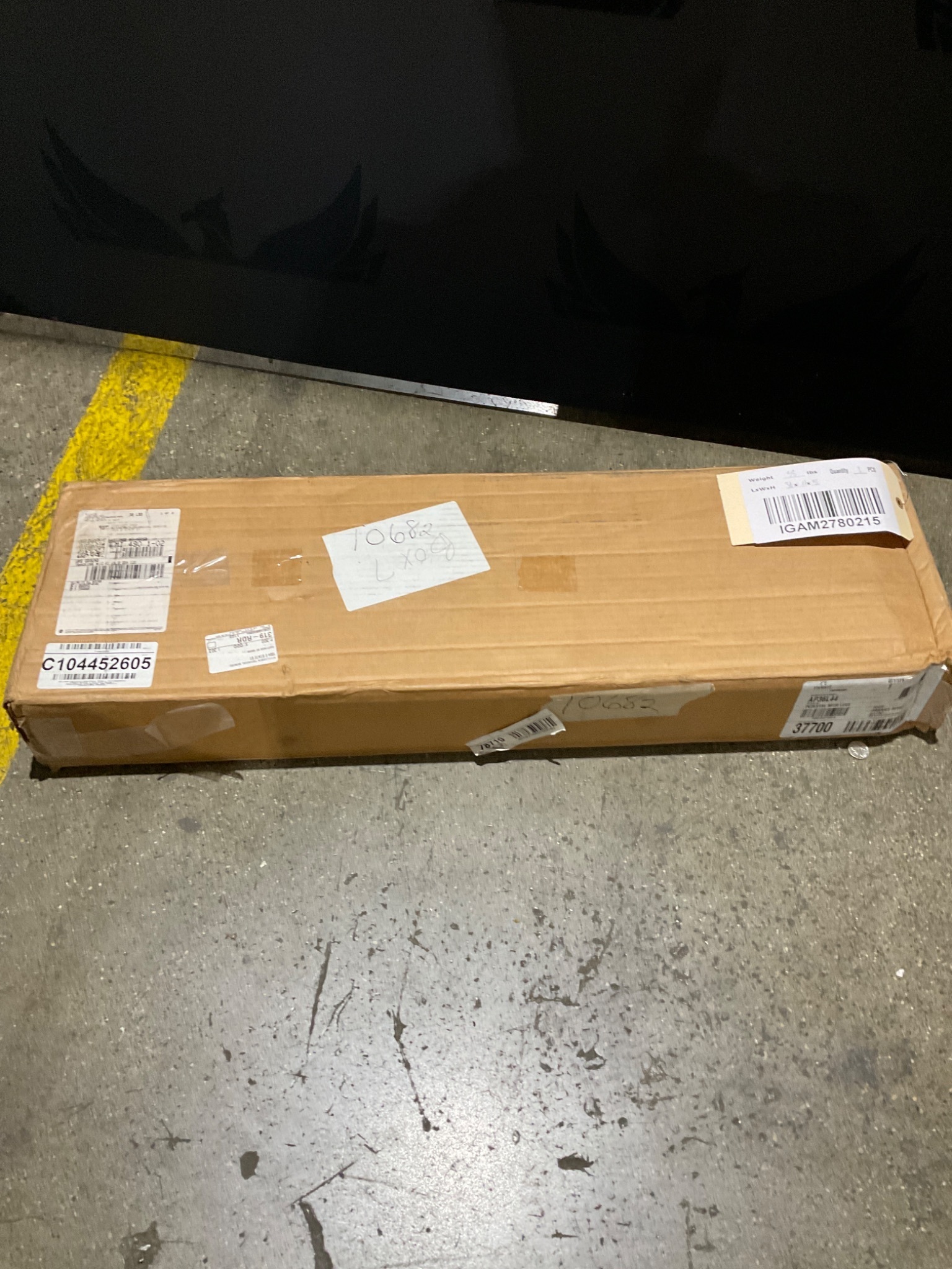 HOFFMAN AP36L44 Pedestal with Legs 36in Height NEW 3