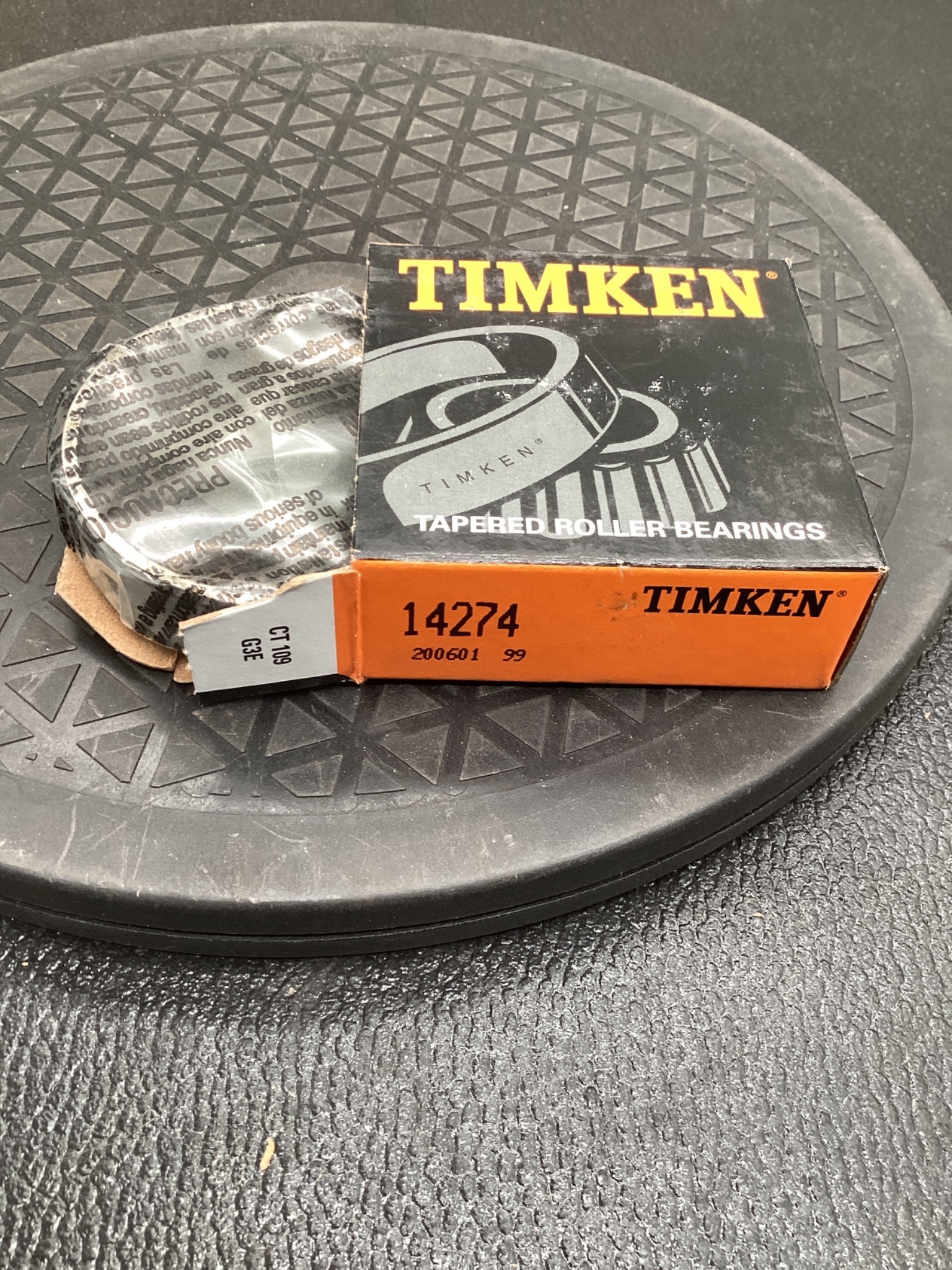 TIMKEN 14274 Tapered Roller Bearing Cup NEW 3
