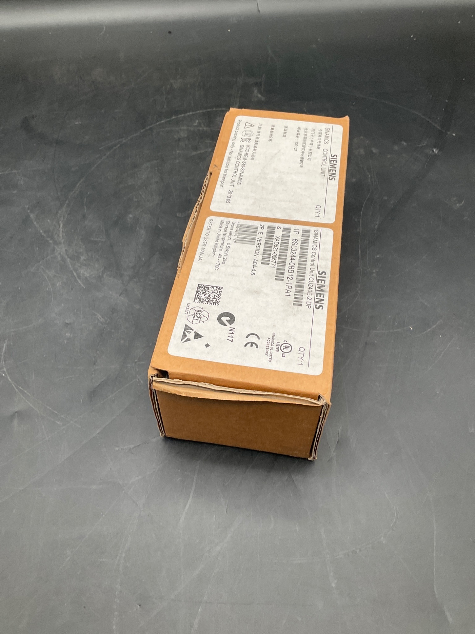 SIEMENS 6SL3244-0BB12-1PA1 SINAMICS Control Unit Module NEW 3