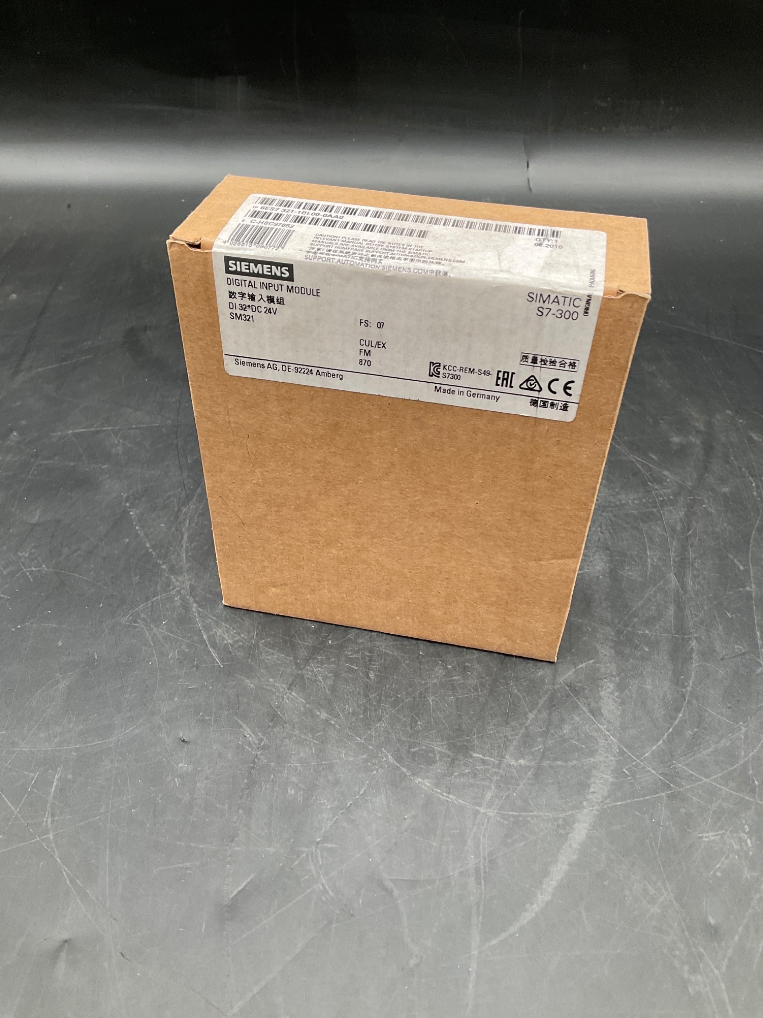 SIEMENS 6ES7 321-1BL00-0AA0 Digital Input Module ET200S NEW 1