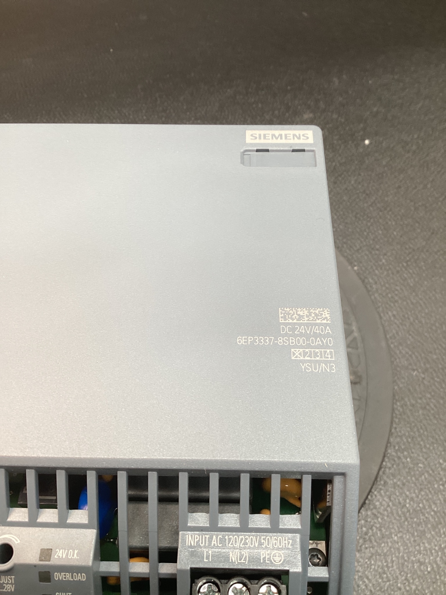 SIEMENS 6EP3337-8SB00-0AY0 SITOP PSU8200 Power Supply 24V 40A USED 6